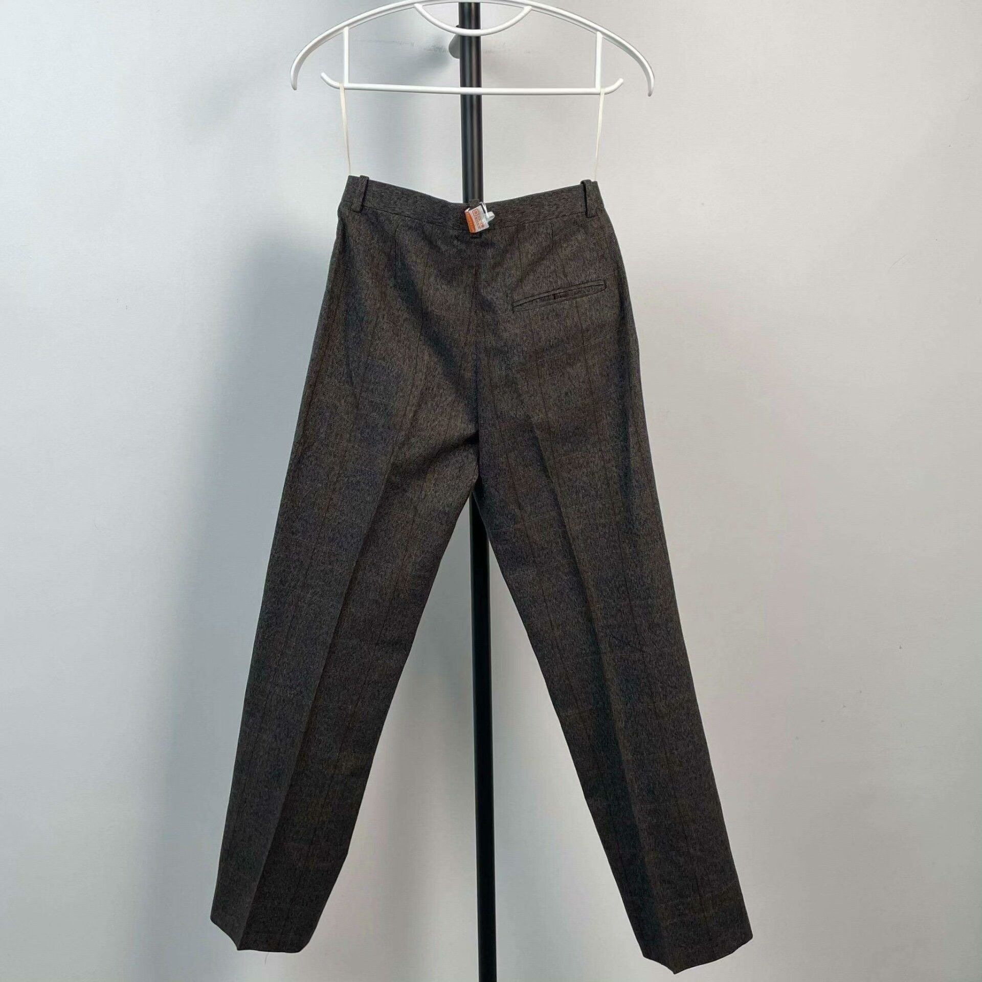 Hermes Hermès Wool Trousers Gray Size 34 Size US 34 / EU 50 - 2 Thumbnail