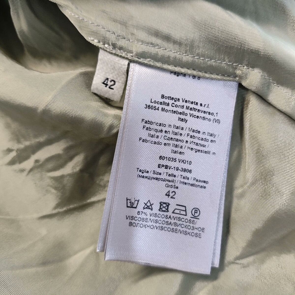 Bottega Veneta Bottega Veneta Silk Shirt Size US XS / EU 42 / 0 - 3 Thumbnail