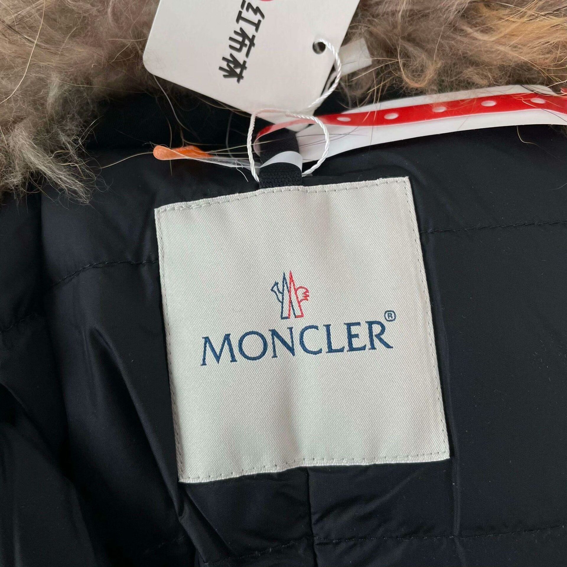 Moncler Moncler Black Fox Fur Collar Down Jacket Size S / US 4 / IT 40 - 3 Thumbnail