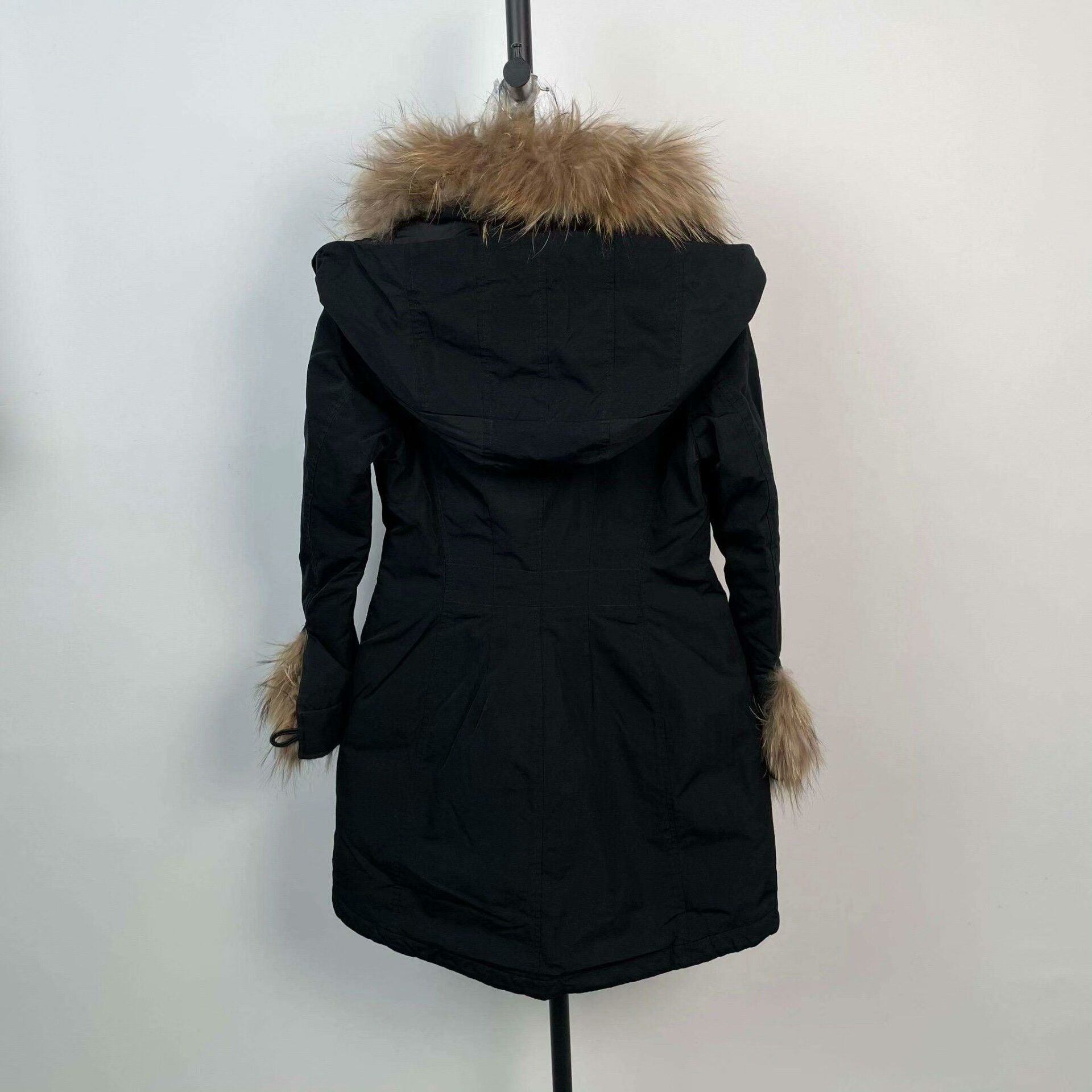 Moncler Moncler Black Fox Fur Collar Down Jacket Size S / US 4 / IT 40 - 2 Thumbnail
