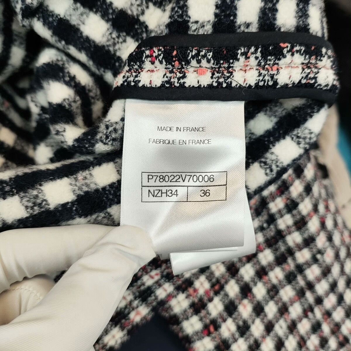Chanel Chanel 24B Checked Hooded Jacket Size XS / US 0-2 / IT 36-38 - 7 Thumbnail