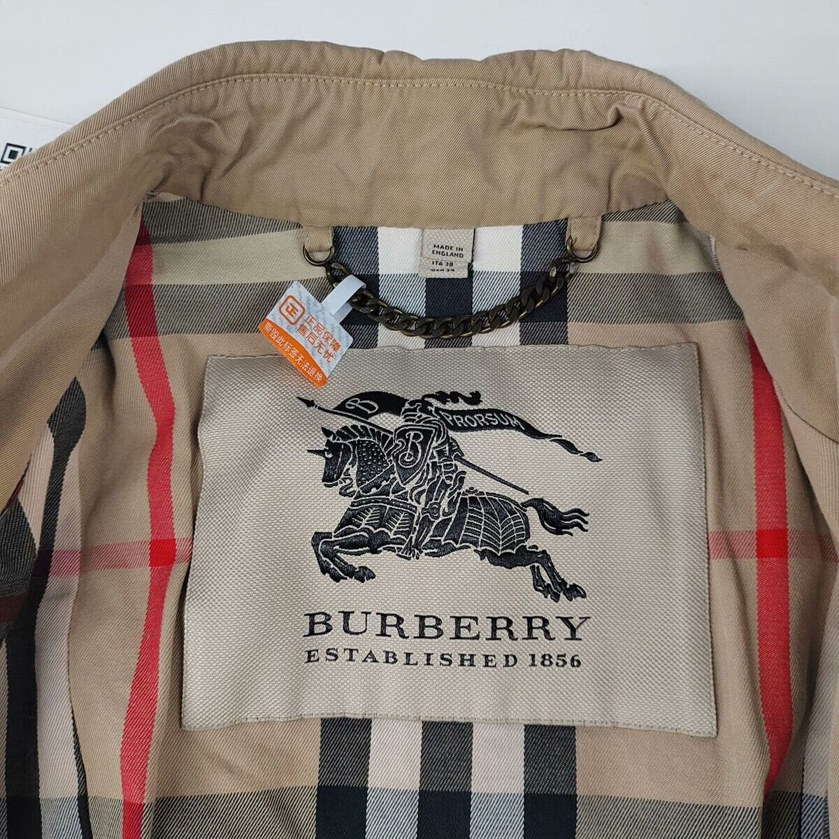 Burberry Burberry Trench Coat Size 36 Beige Size XS / US 0-2 / IT 36-38 - 3 Thumbnail