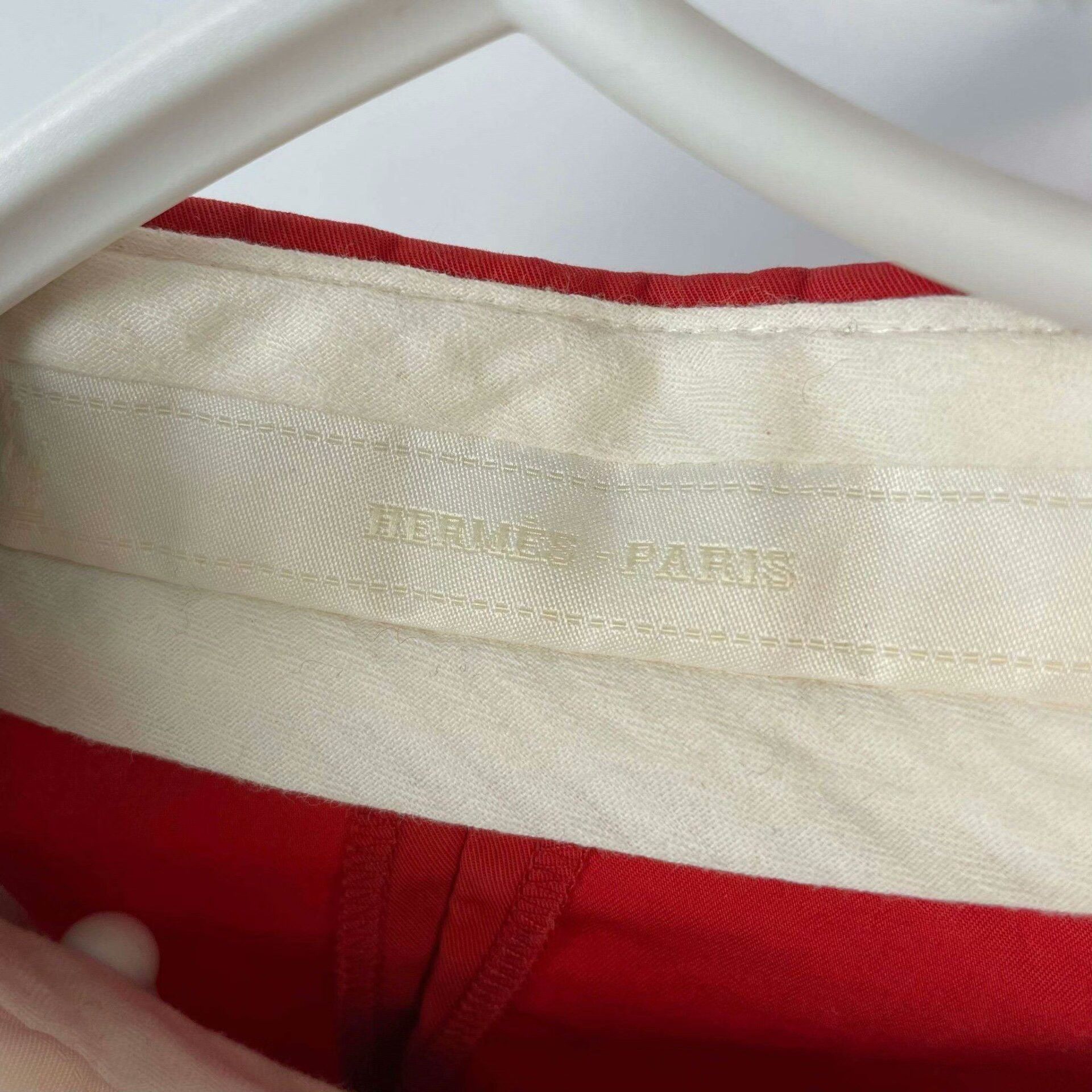 Hermes Hermès Red Shorts Size 36 Size 36" / US 14 / IT 50 - 8 Thumbnail