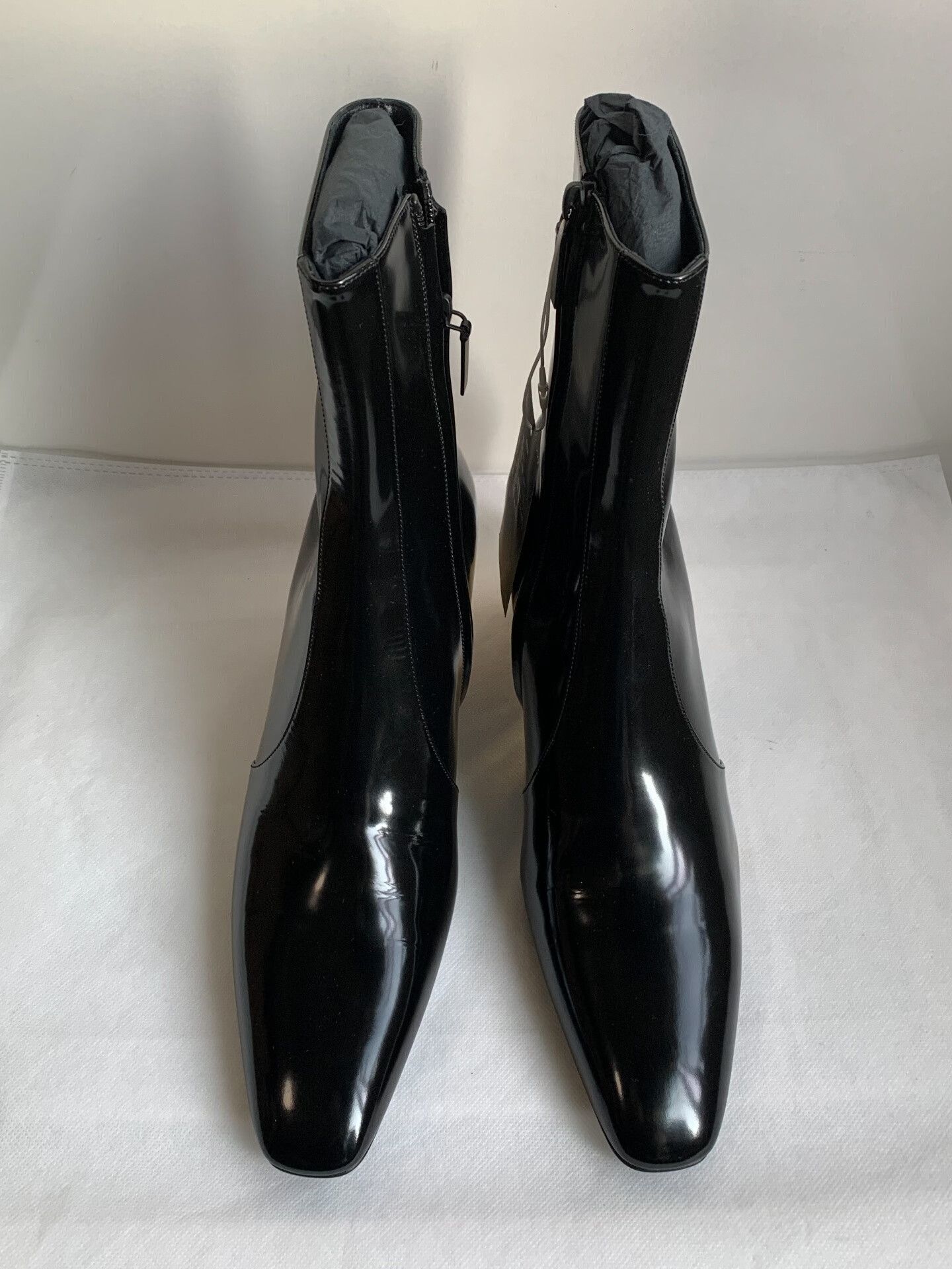 Saint Laurent Paris Saint Laurent XIV Gold Heel Chelsea Boots Size US 10 / EU 43 - 3 Thumbnail