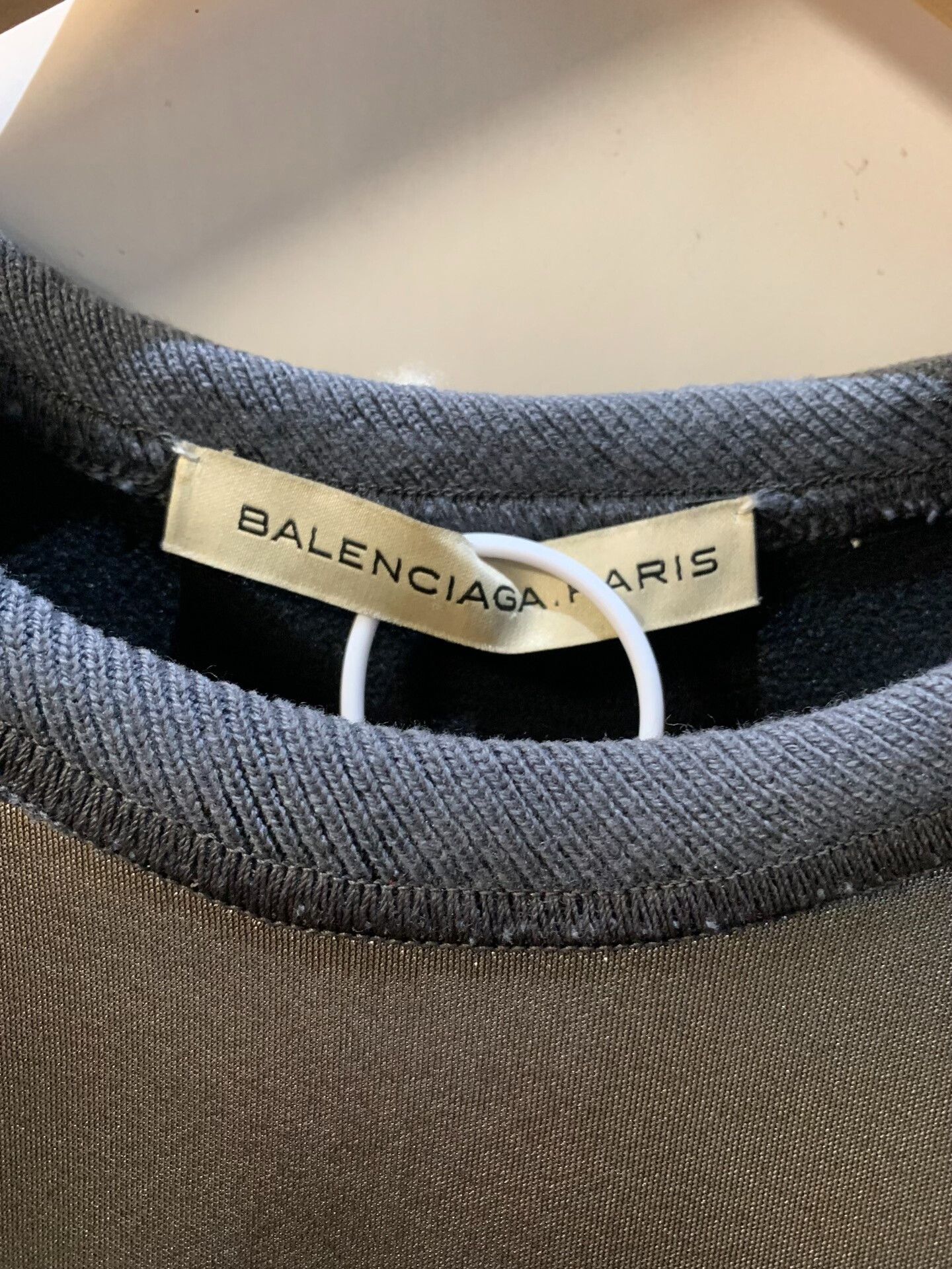 Balenciaga Balenciaga Metallic Short-Sleeve Top Size S / US 4 / IT 40 - 2 Thumbnail