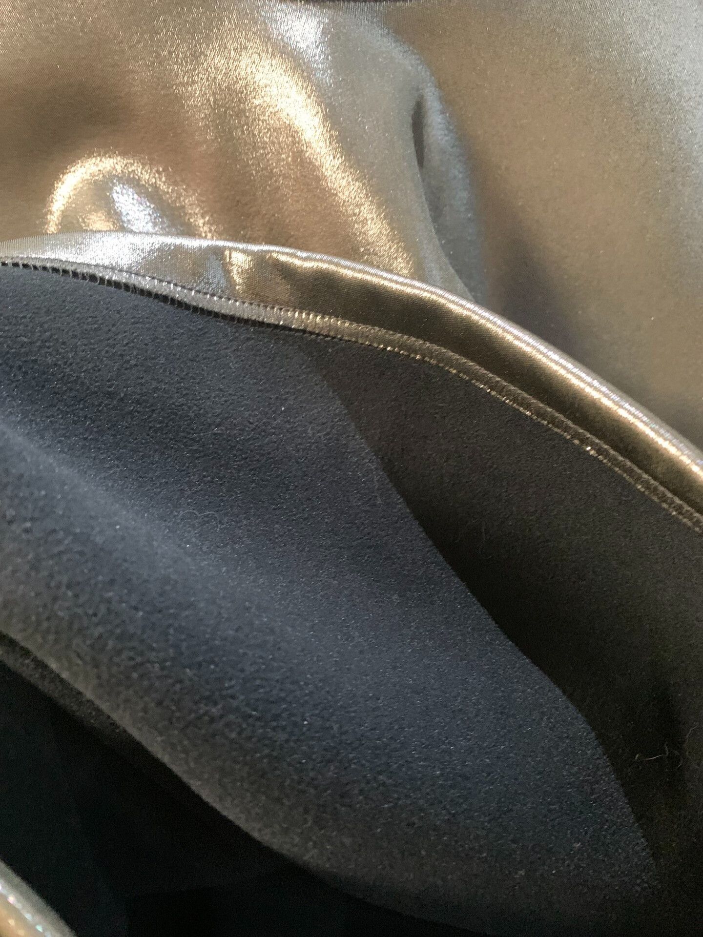 Balenciaga Balenciaga Metallic Short-Sleeve Top Size S / US 4 / IT 40 - 6 Thumbnail