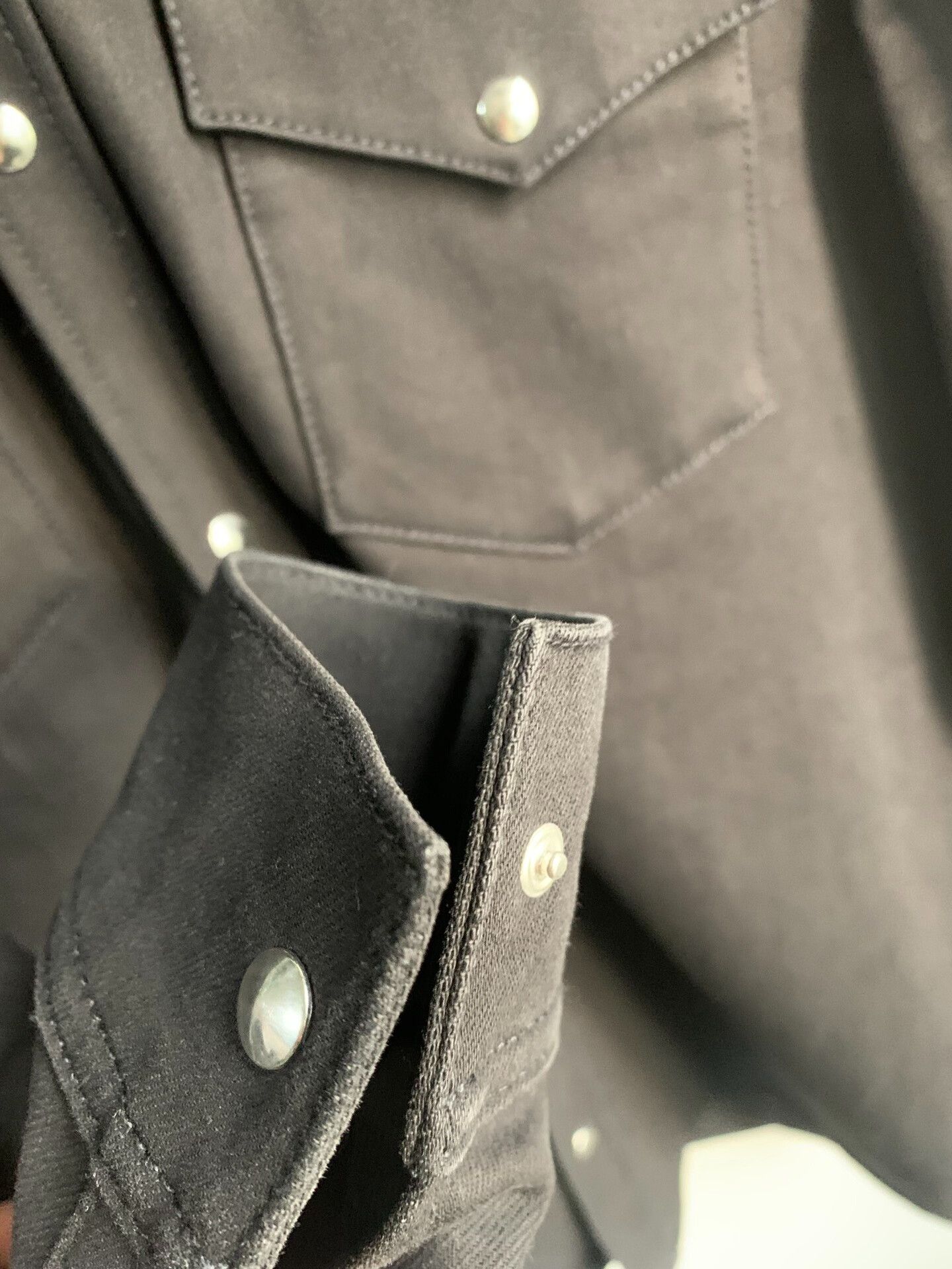 Givenchy Givenchy Star Black Denim Jacket Size US S / EU 44-46 / 1 - 4 Thumbnail