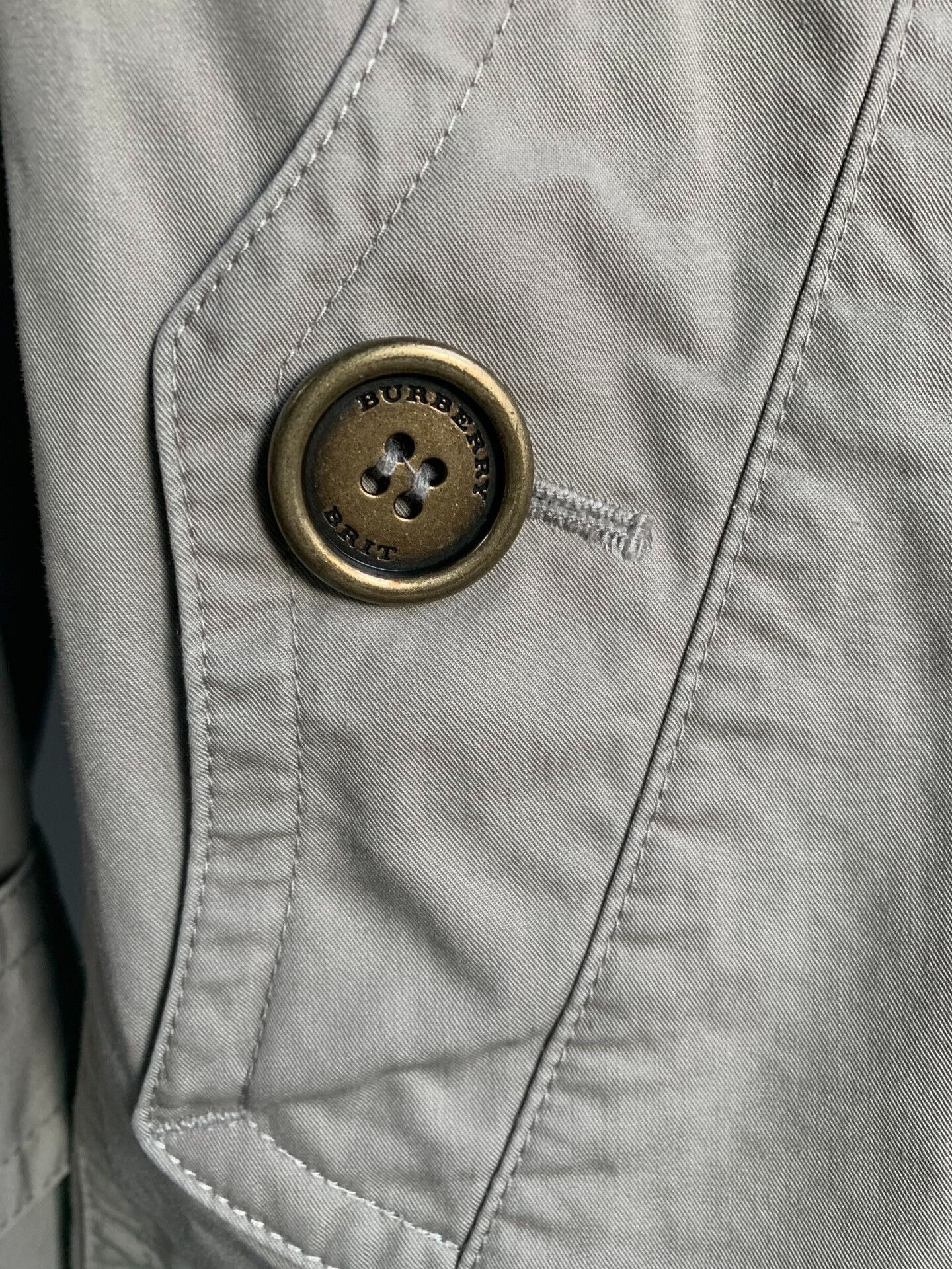 Burberry Burberry Brit Beige Trench Coat Size M / US 6-8 / IT 42-44 - 4 Thumbnail