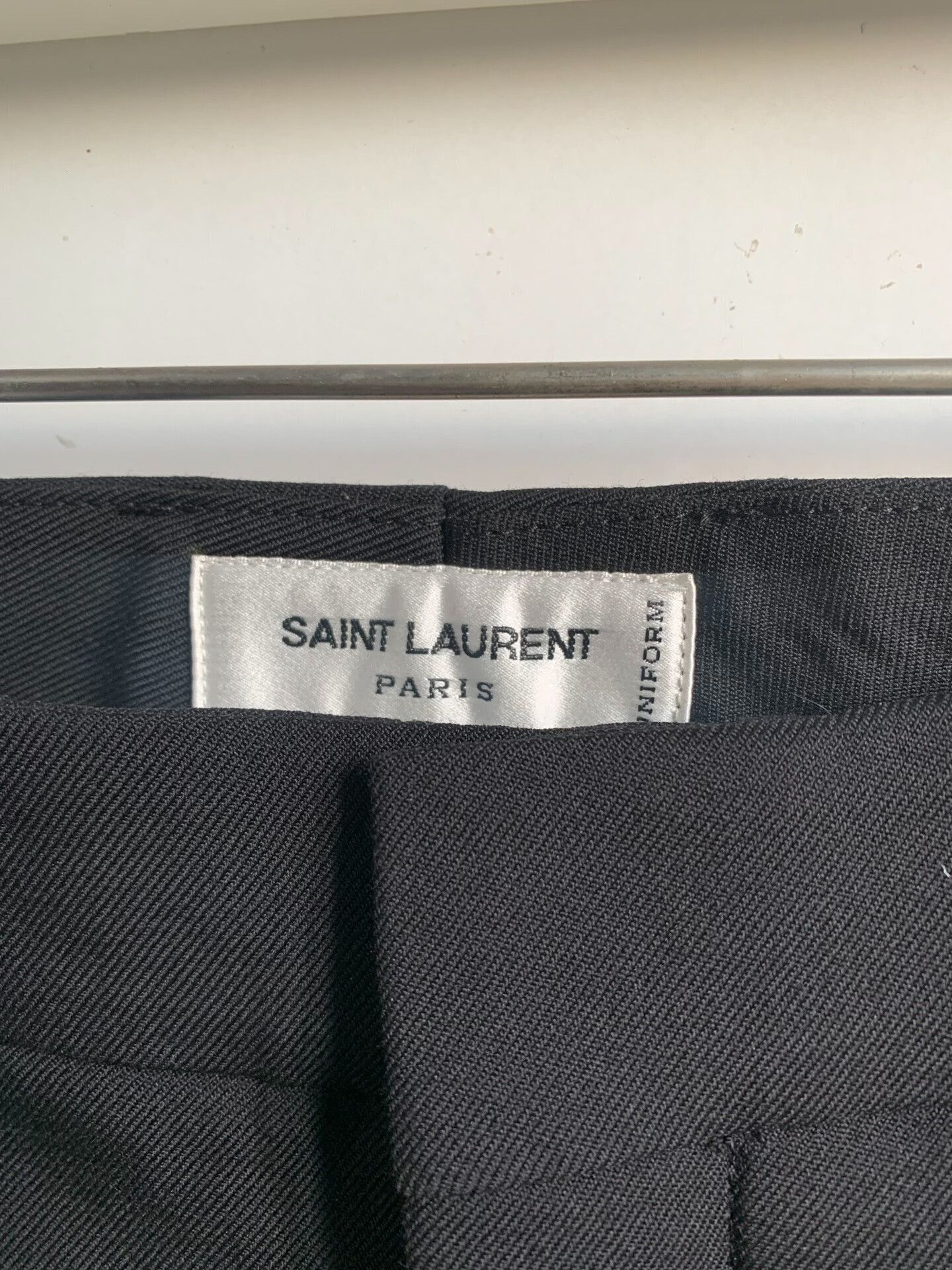 Saint Laurent Paris Saint Laurent Men's Dress Pants Size US 27 - 2 Thumbnail