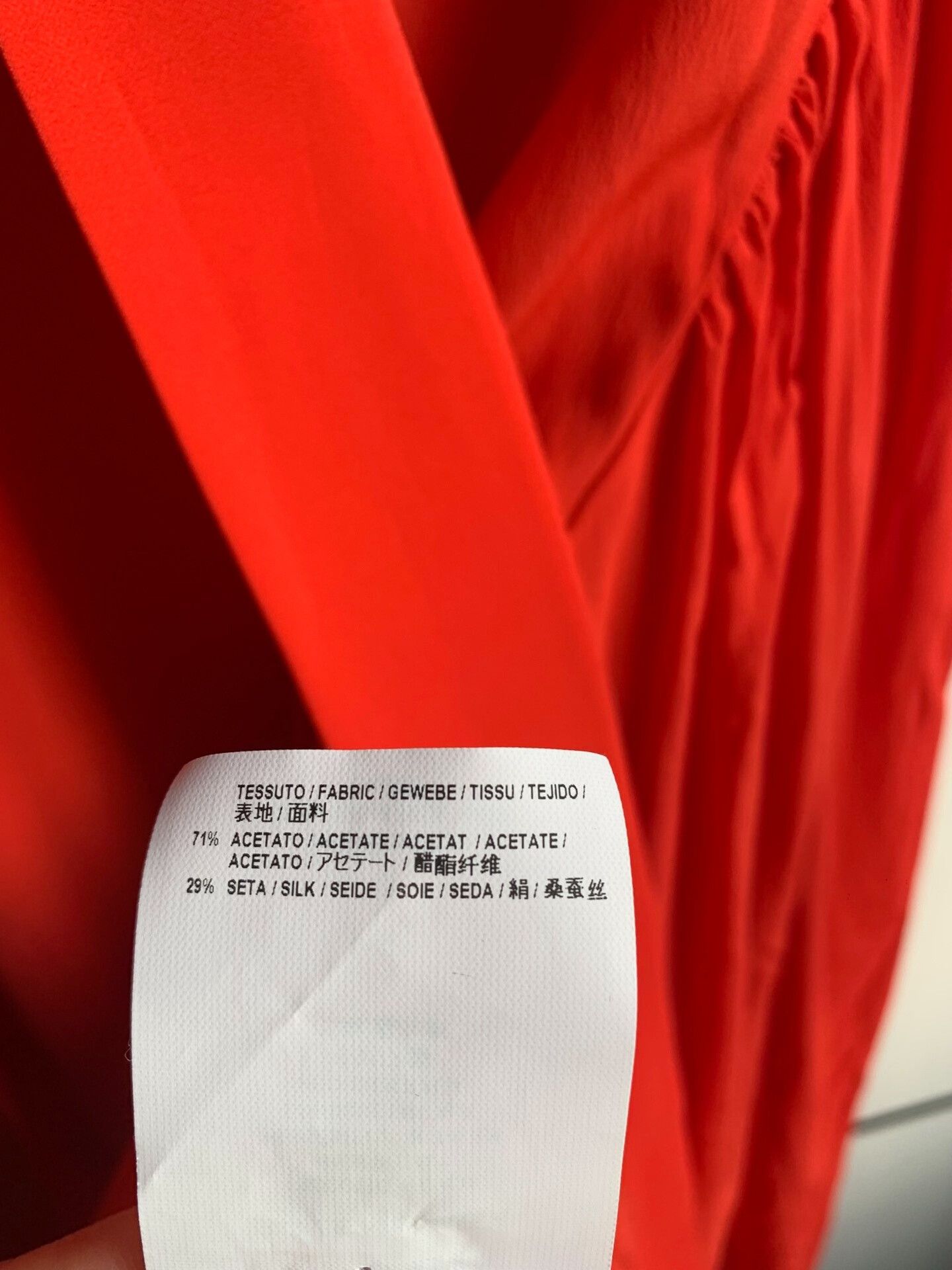 Balenciaga Balenciaga Red Tie-Front Shirt Size US S / EU 44-46 / 1 - 4 Thumbnail