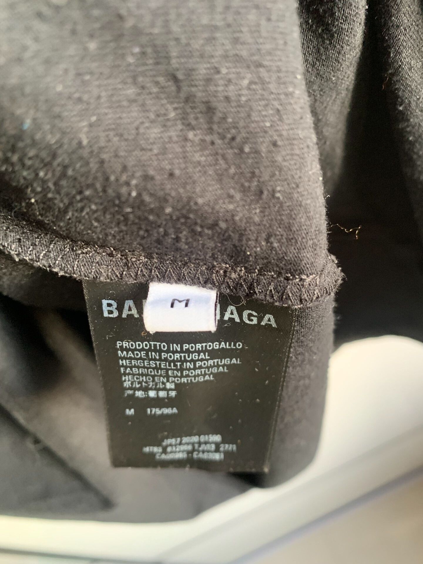 Balenciaga Balenciaga Seven Language Short Sleeve T-shirt Size US M / EU 48-50 / 2 - 3 Thumbnail