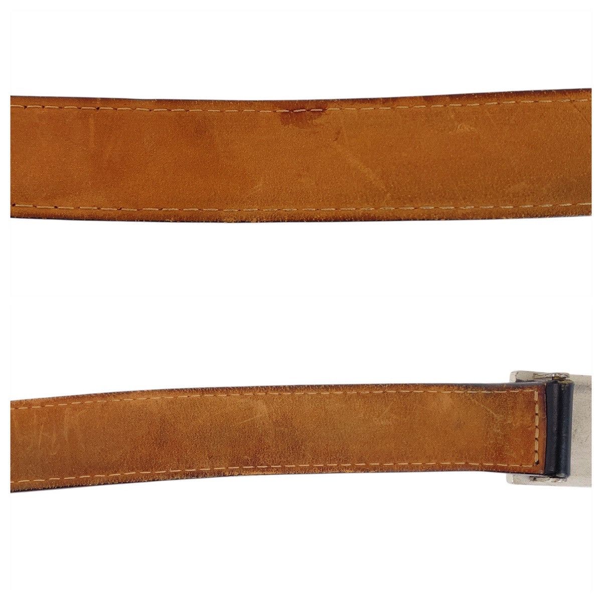 Louis Vuitton Louis Vuitton Louis Vuitton Sangle Jeans Leather Metal Belt Leather Belt M6812 DUTY FREE for USA Size ONE SIZE - 5 Thumbnail