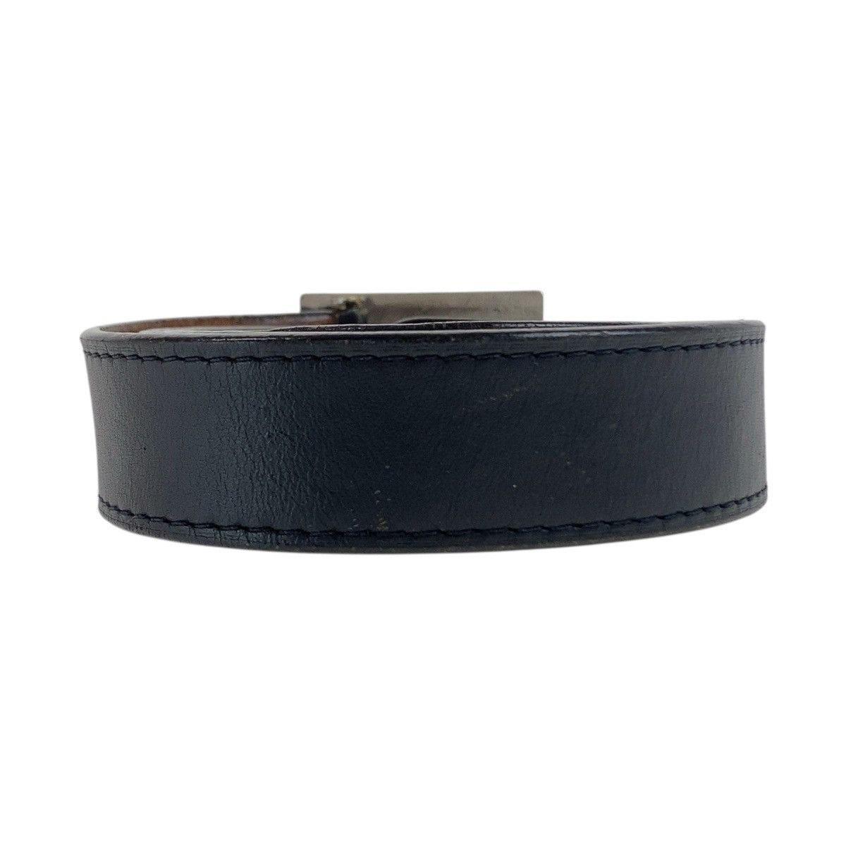 Louis Vuitton Louis Vuitton Louis Vuitton Sangle Jeans Leather Metal Belt Leather Belt M6812 DUTY FREE for USA Size ONE SIZE - 2 Thumbnail