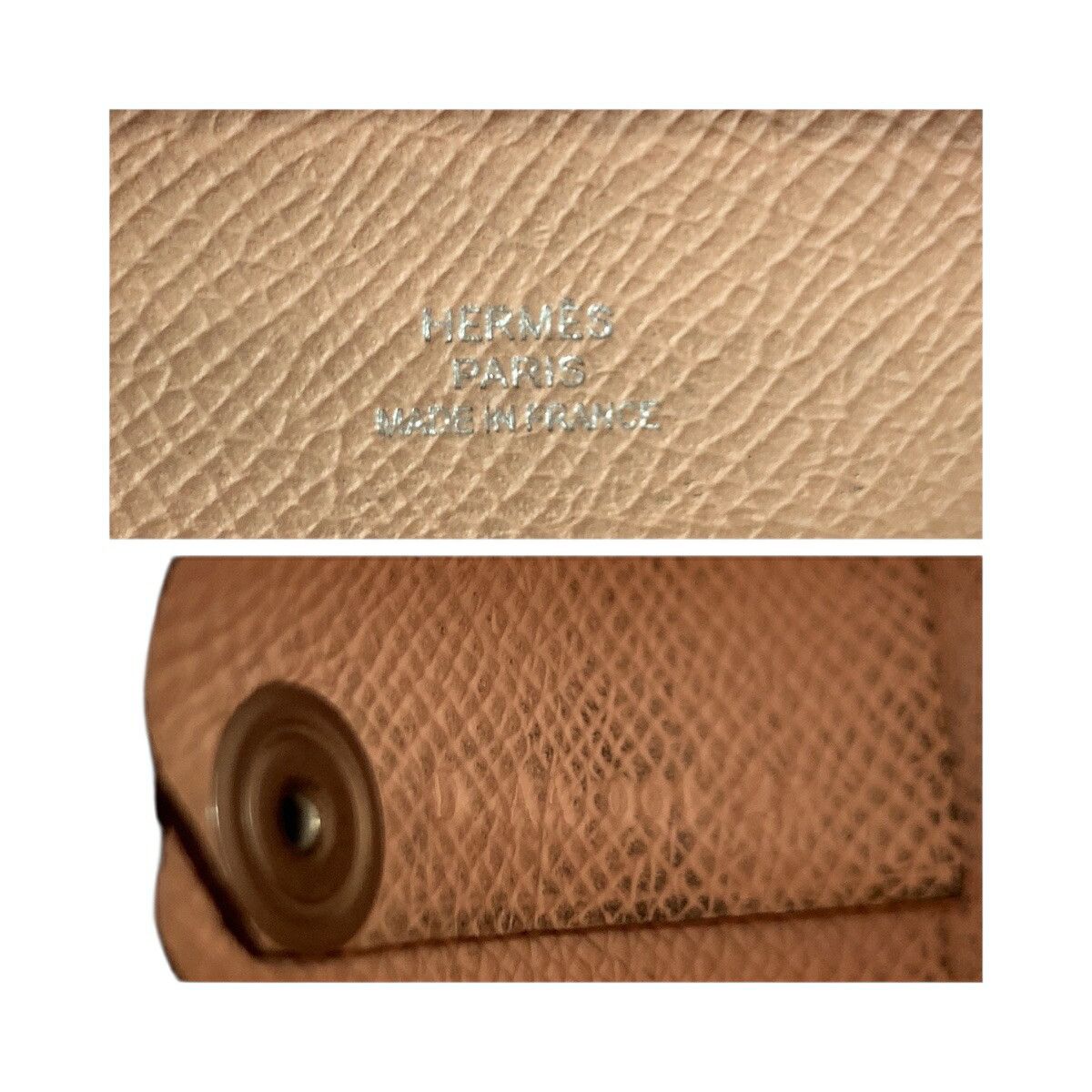 Hermes Hermes Hermès Bastia Chevre Mysore Coin Case Leather Coin Case Stamp D DUTY FREE for USA Size ONE SIZE - 6 Thumbnail