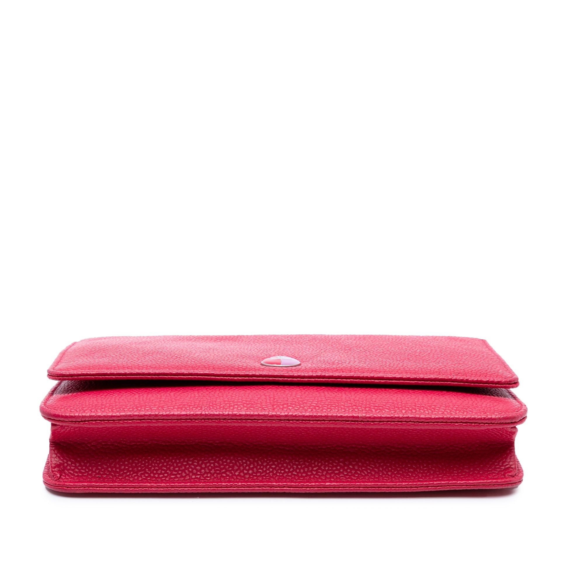 Chanel Caviar Bicolor CC Wallet On Chain Size ONE SIZE - 3 Thumbnail
