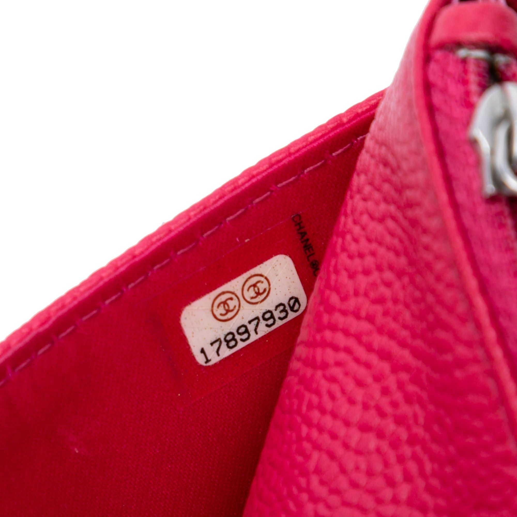 Chanel Caviar Bicolor CC Wallet On Chain Size ONE SIZE - 5 Thumbnail