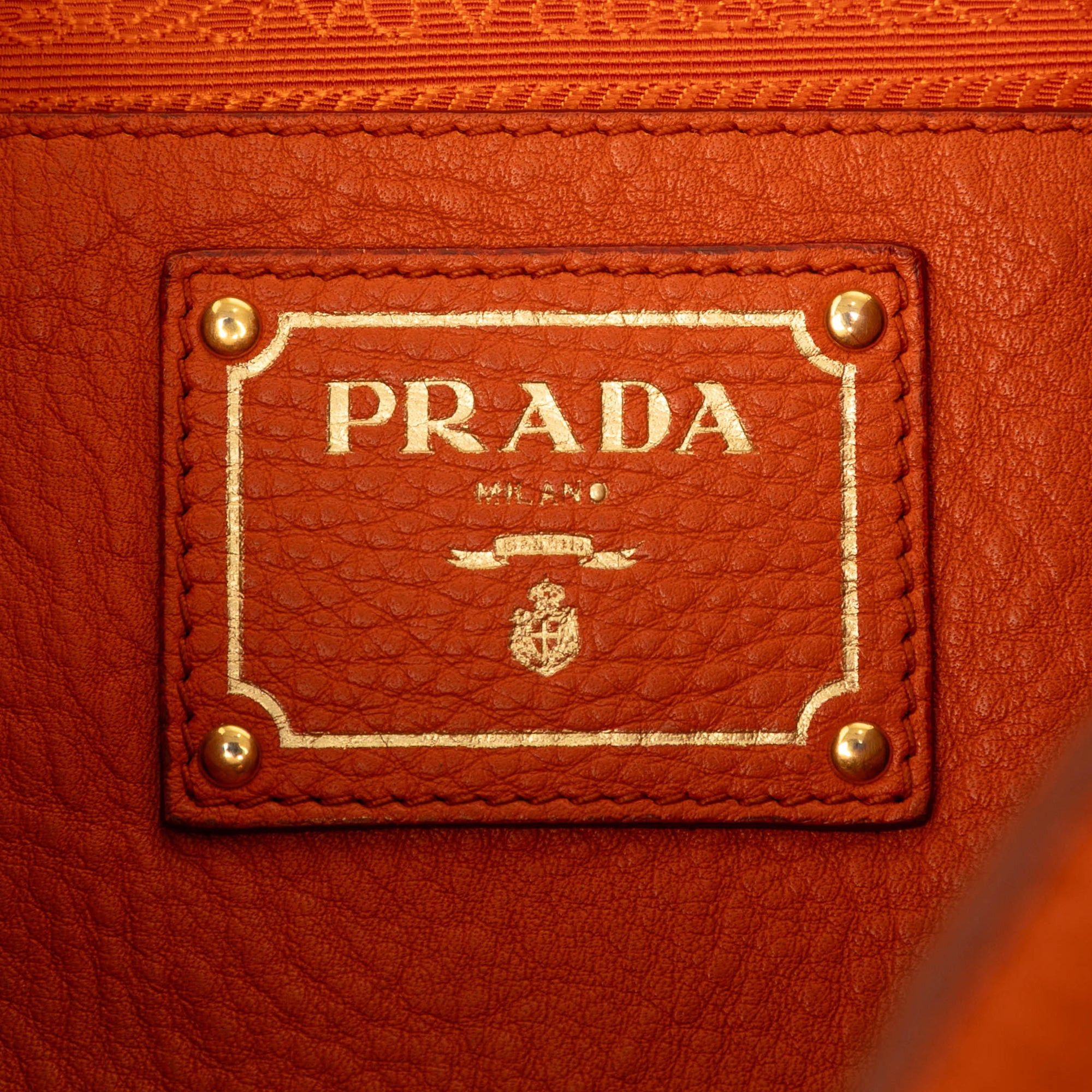 Prada Vitello Daino Side Pocket Shoulder Bag Size ONE SIZE - 5 Thumbnail