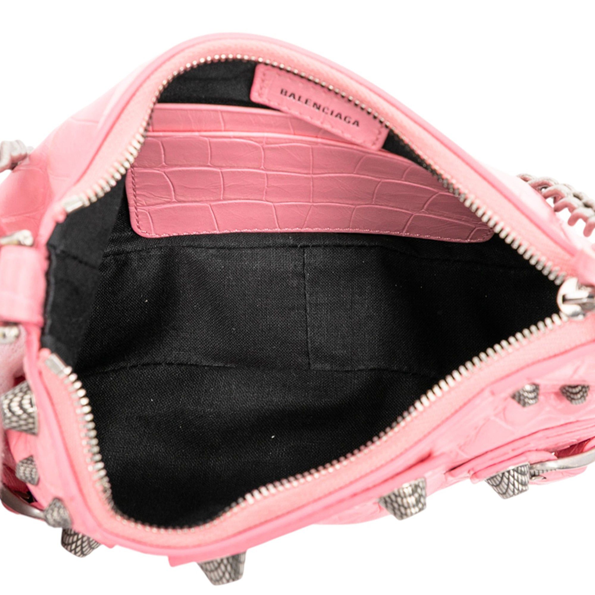 Balenciaga Mini Embossed Leather Motocross Le Cagole Size ONE SIZE - 4 Thumbnail