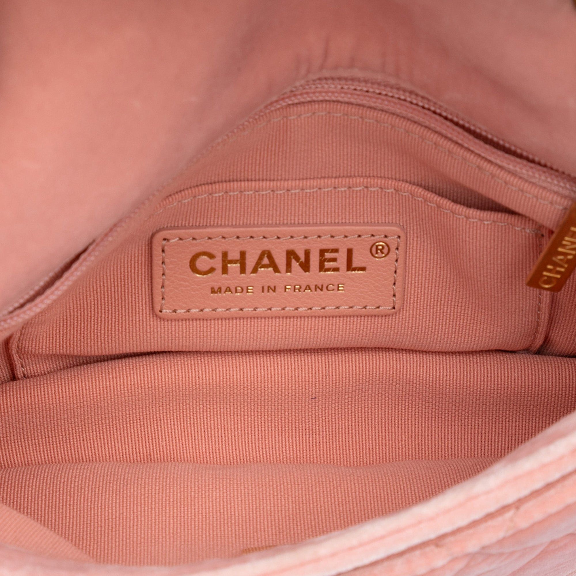 Chanel Mini Quilted Velvet Double Frame Flap Size ONE SIZE - 4 Thumbnail