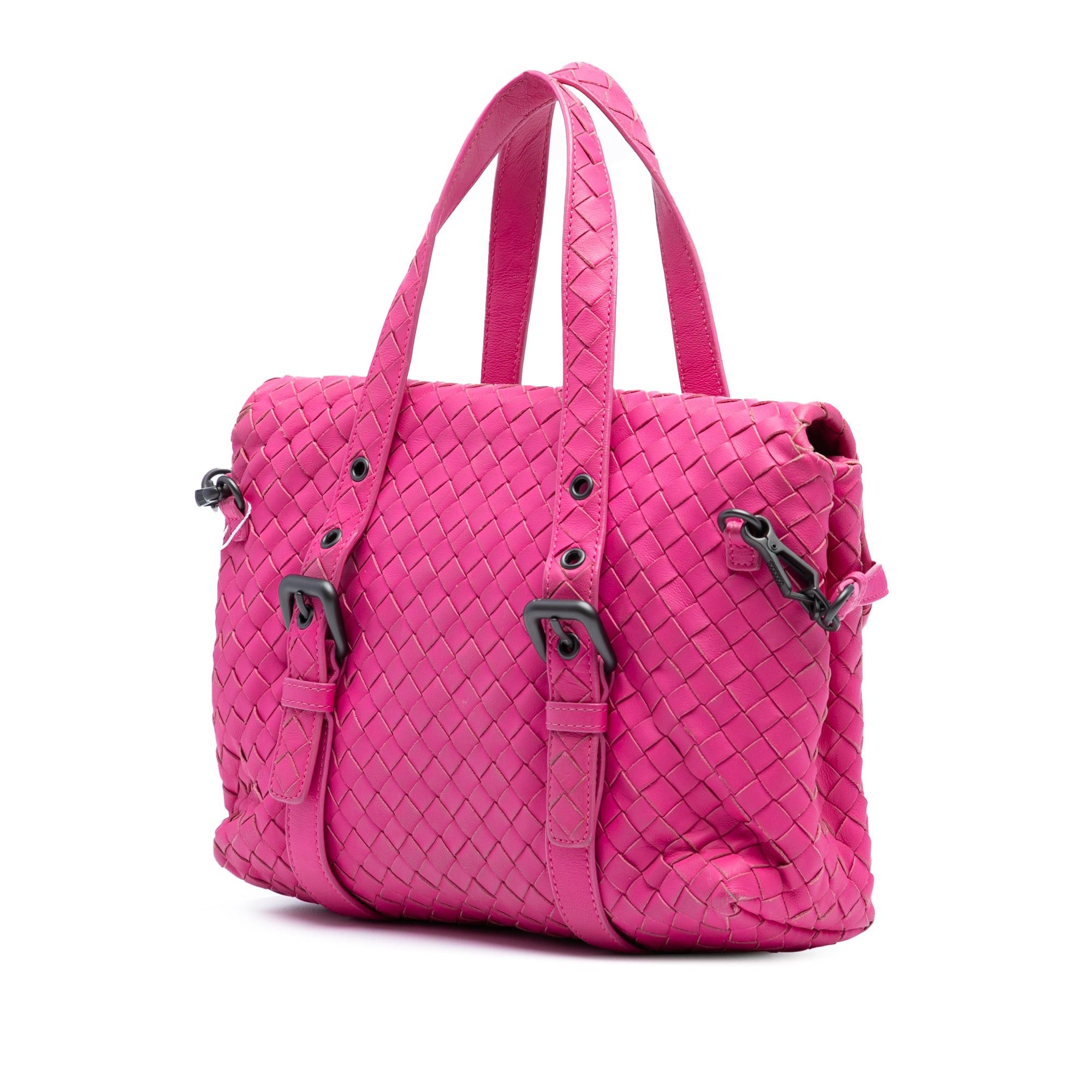 Bottega Veneta Nappa Intrecciato Flap Satchel Size ONE SIZE - 2 Thumbnail