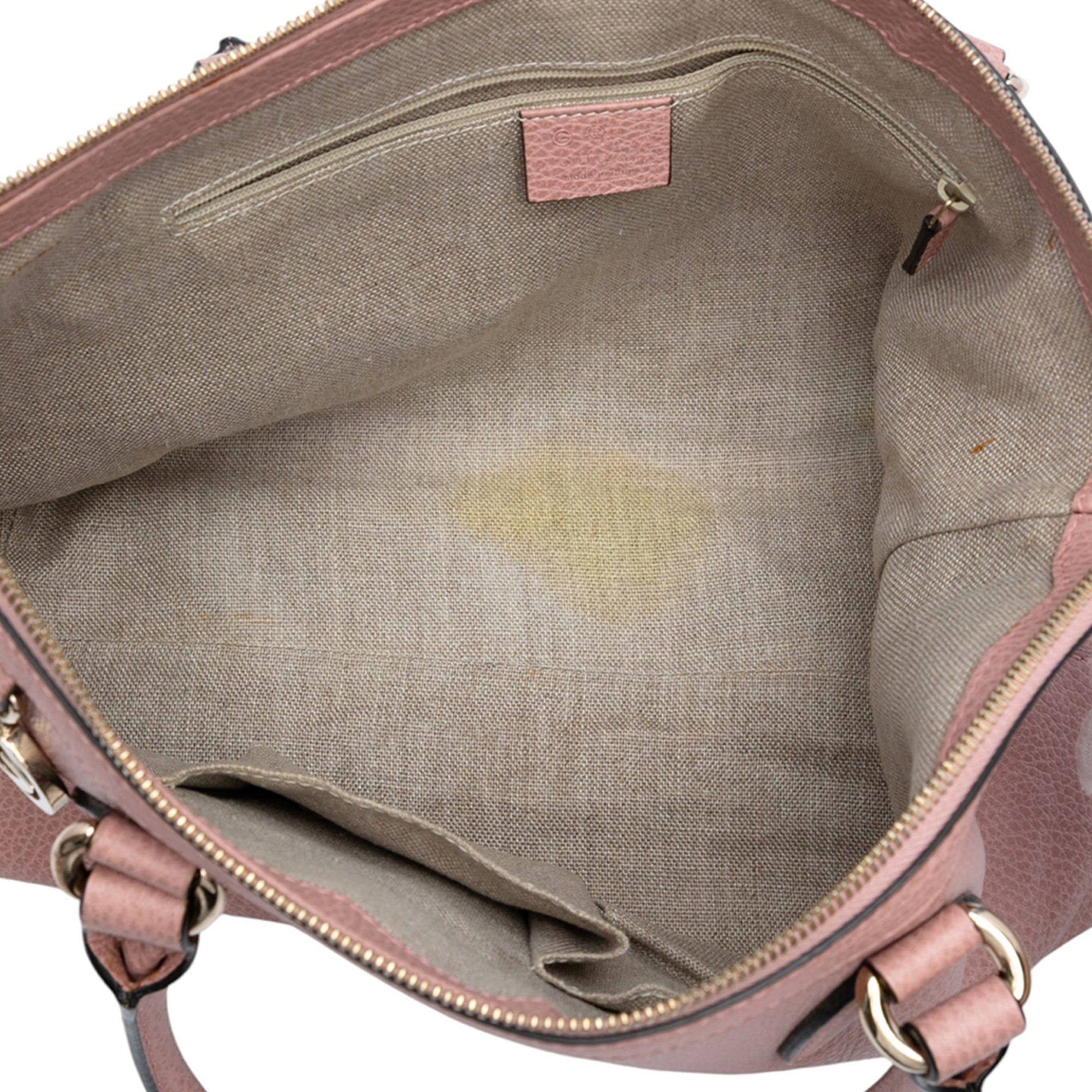 Gucci Dollar Calfskin GG Charm Satchel Size ONE SIZE - 4 Thumbnail