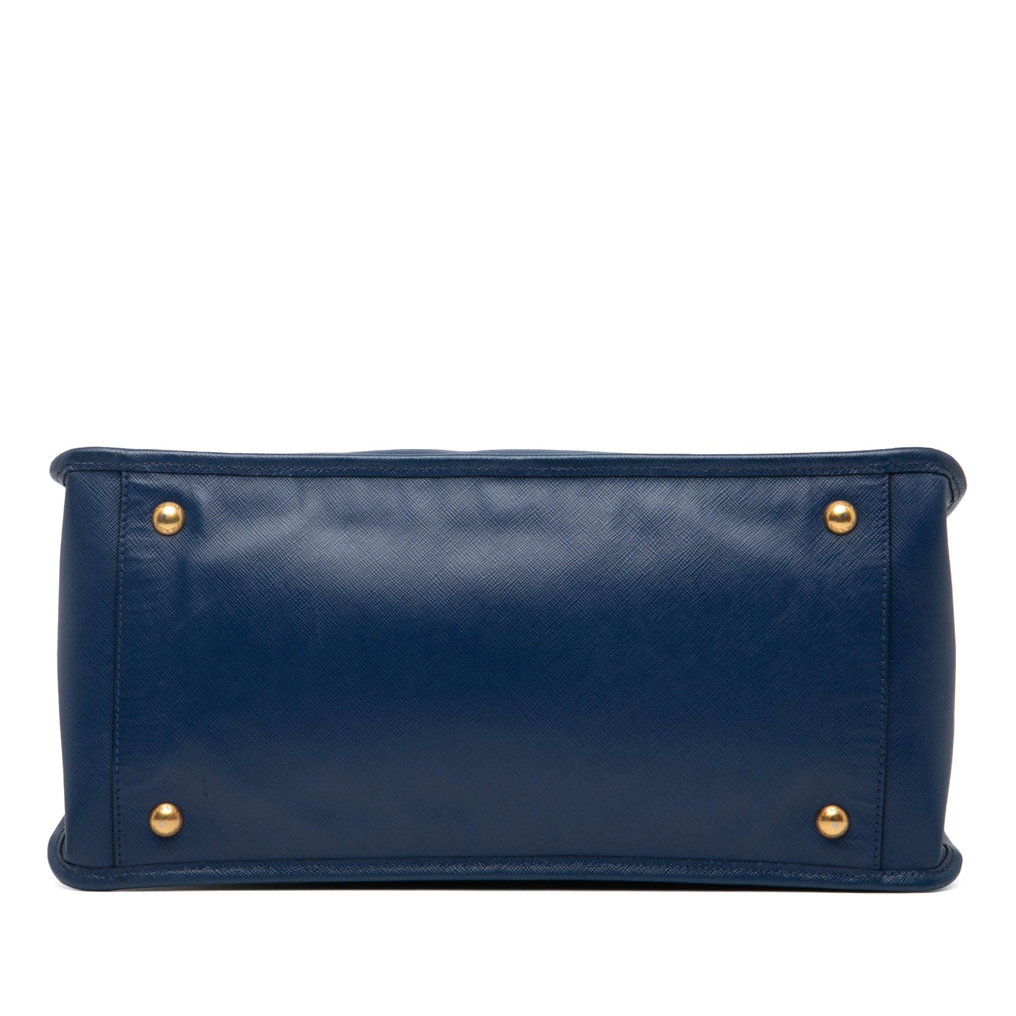 Prada Saffiano Double Zip Open Convertible Tote Size ONE SIZE - 3 Thumbnail
