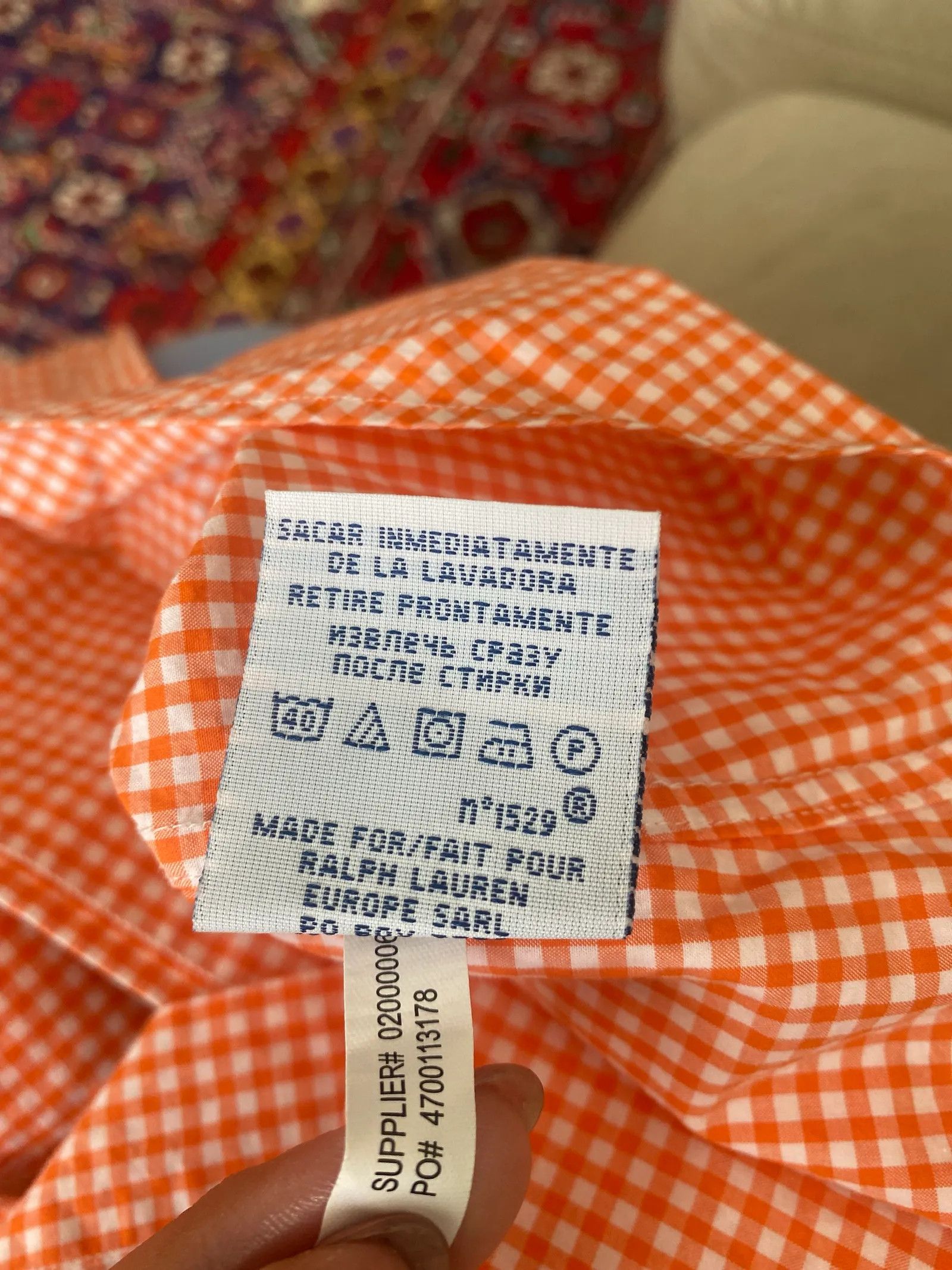 Ralph Lauren Ralph Lauren Shirt Size US S / EU 44-46 / 1 - 3 Thumbnail