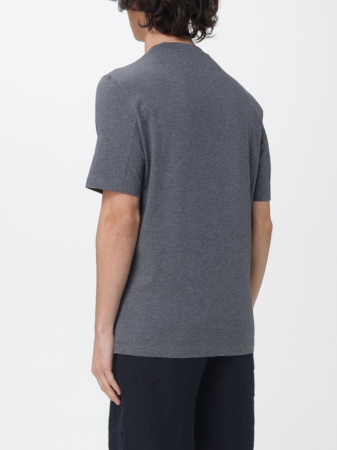 Brunello Cucinelli Brunello Cucinelli T-Shirt Men Grey Size US M / EU 48-50 / 2 - 3 Thumbnail