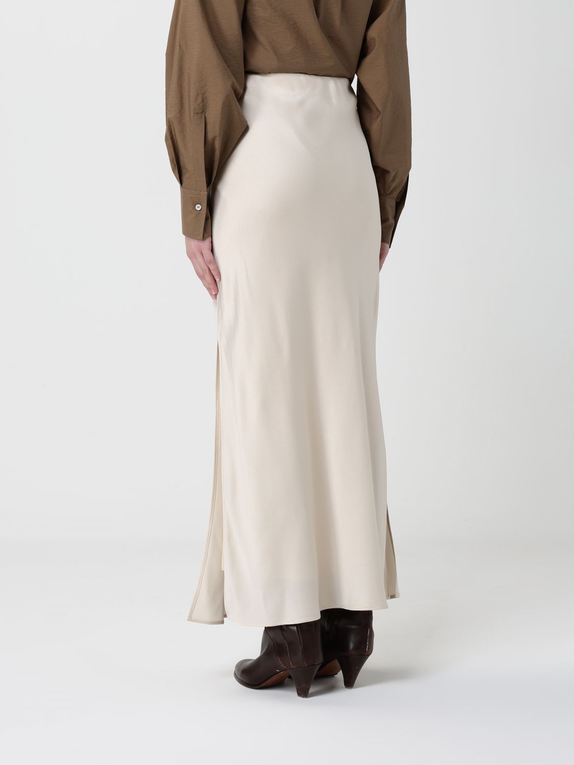 Brunello Cucinelli Brunello Cucinelli Skirt Woman Butter Size 28" / US 6 / IT 42 - 3 Thumbnail