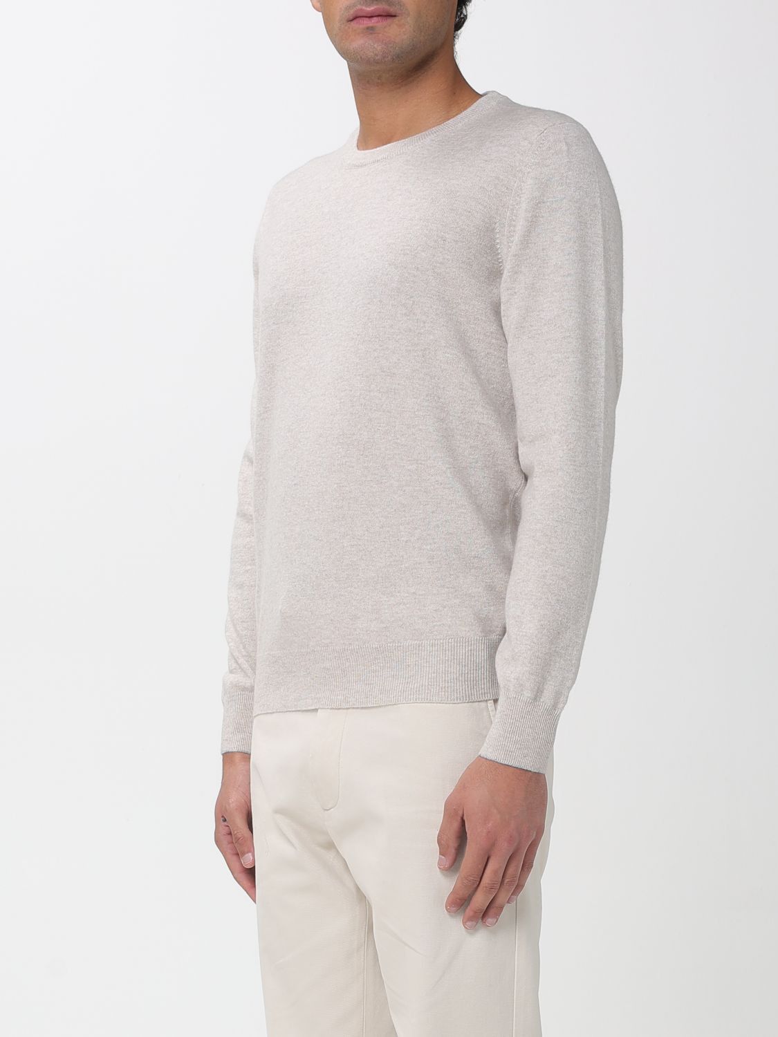 Brunello Cucinelli Brunello Cucinelli Sweater Men Beige Size US L / EU 52-54 / 3 - 4 Thumbnail