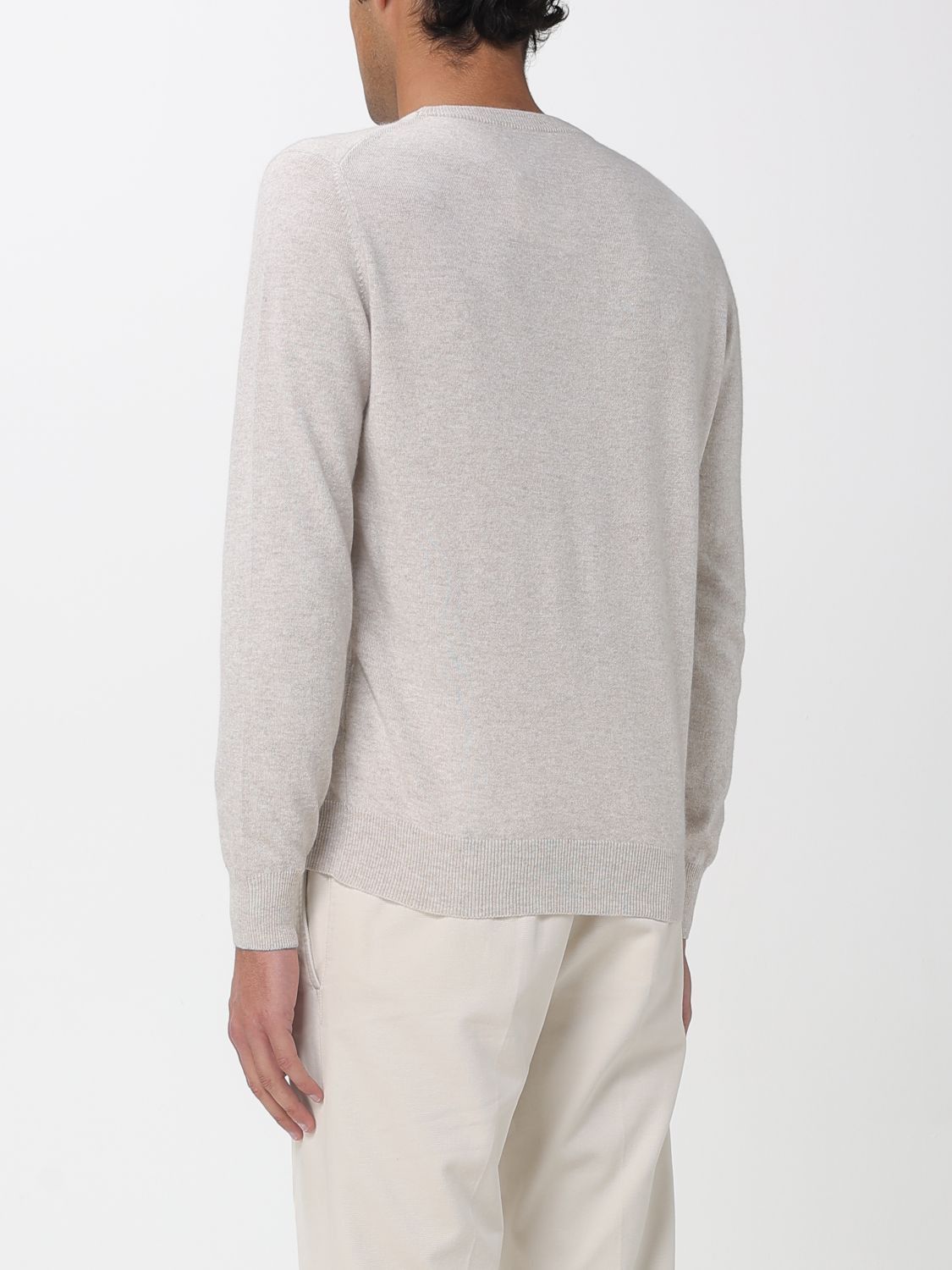 Brunello Cucinelli Brunello Cucinelli Sweater Men Beige Size US XL / EU 56 / 4 - 3 Thumbnail