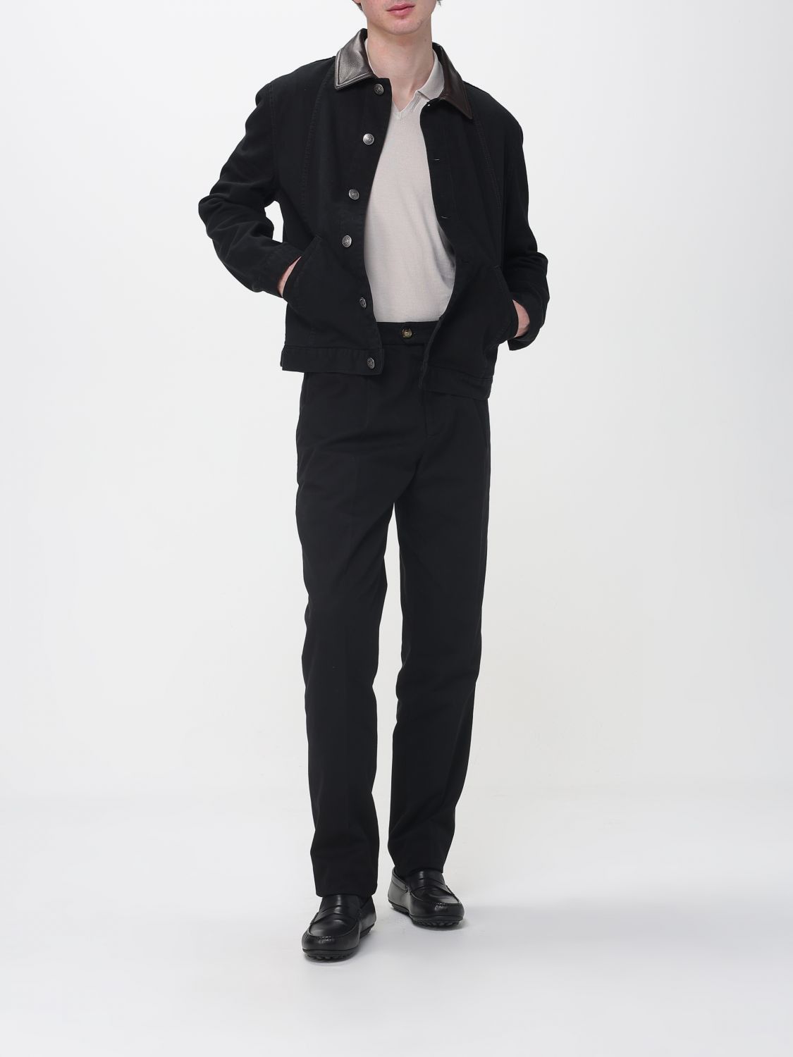 Brunello Cucinelli Brunello Cucinelli Jacket Men Black Size US L / EU 52-54 / 3 - 2 Thumbnail