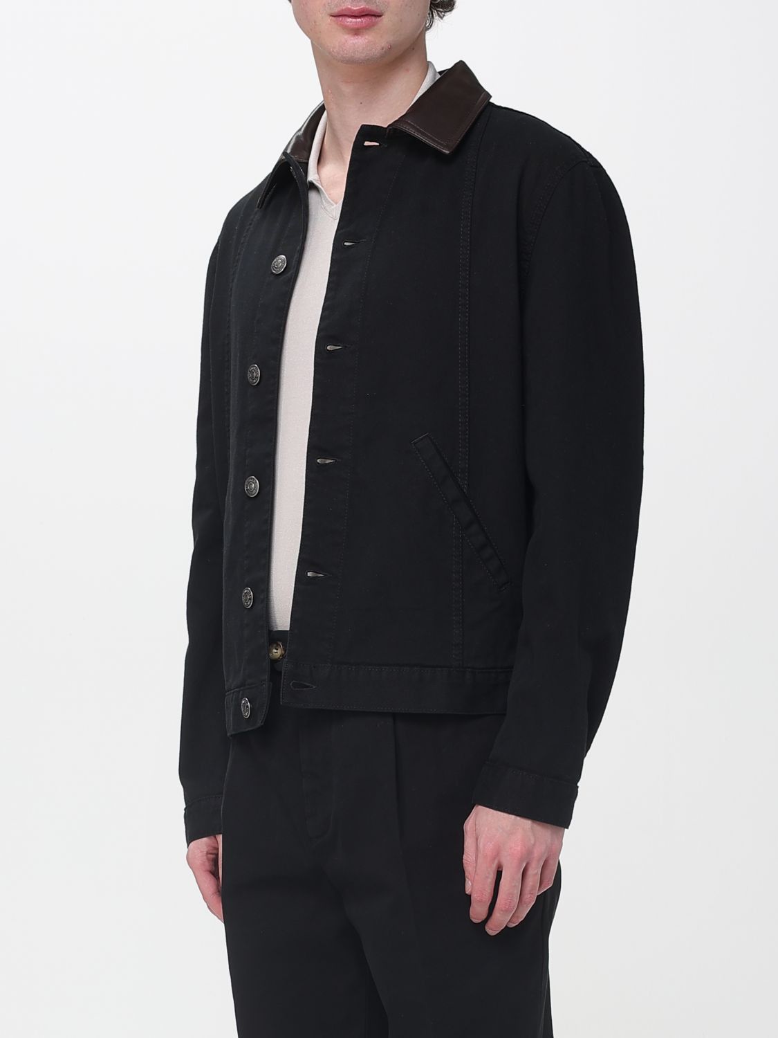 Brunello Cucinelli Brunello Cucinelli Jacket Men Black Size US L / EU 52-54 / 3 - 4 Thumbnail
