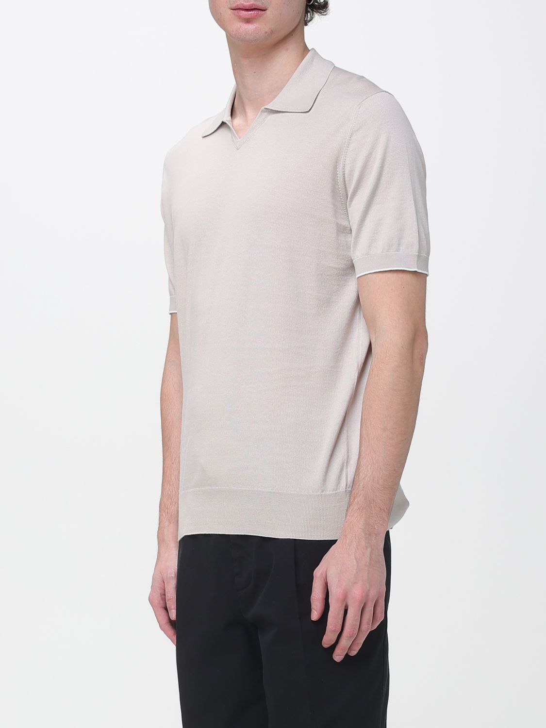 Brunello Cucinelli Brunello Cucinelli Polo Shirt Men Rope Size US XXL / EU 58 / 5 - 4 Thumbnail
