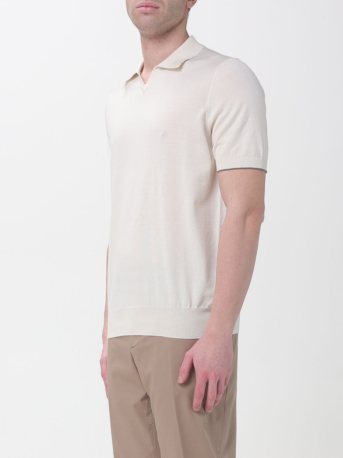Brunello Cucinelli Brunello Cucinelli Polo Shirt Men White Size US L / EU 52-54 / 3 - 4 Thumbnail