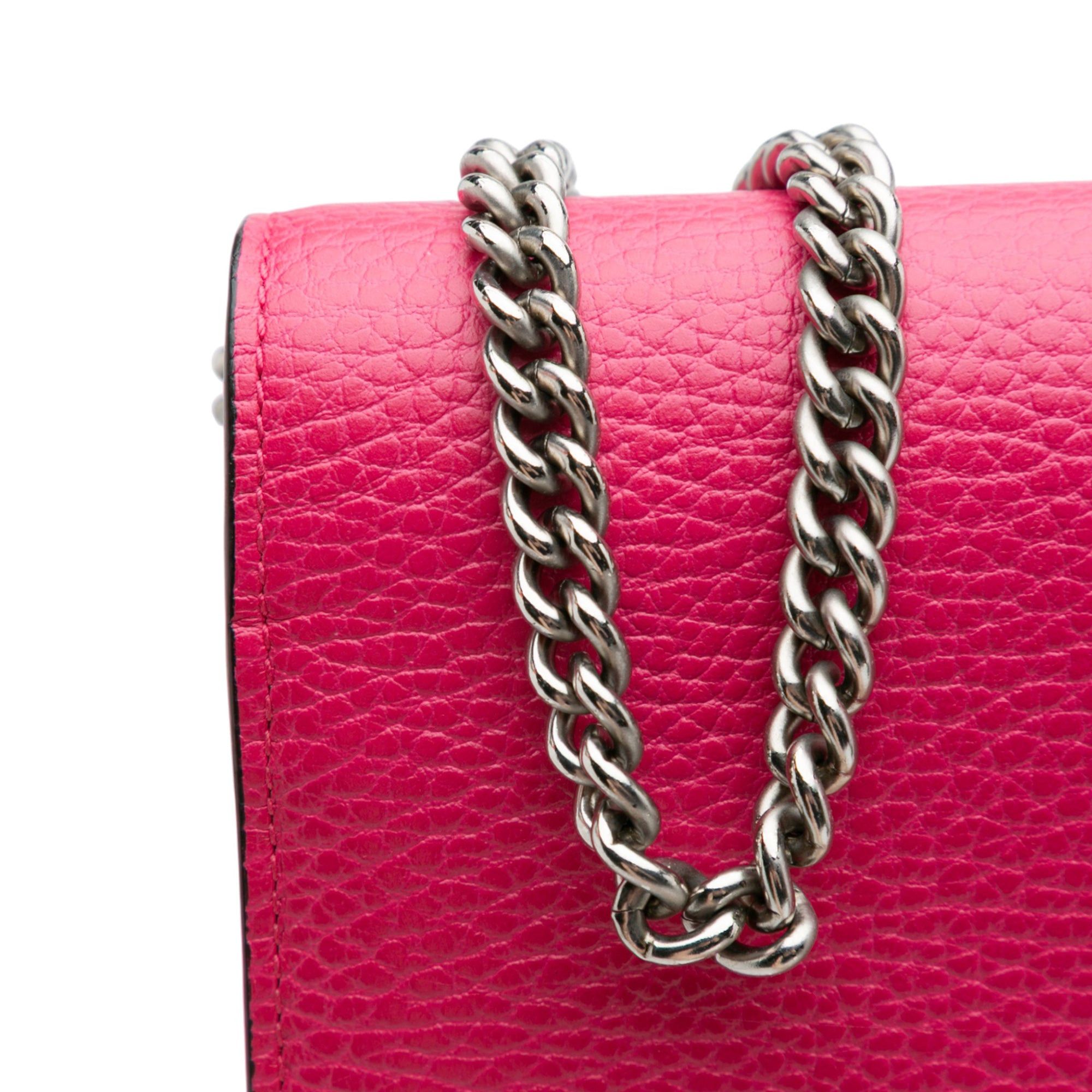 Gucci Mini Leather Dionysus Wallet on Chain Size ONE SIZE - 9 Thumbnail