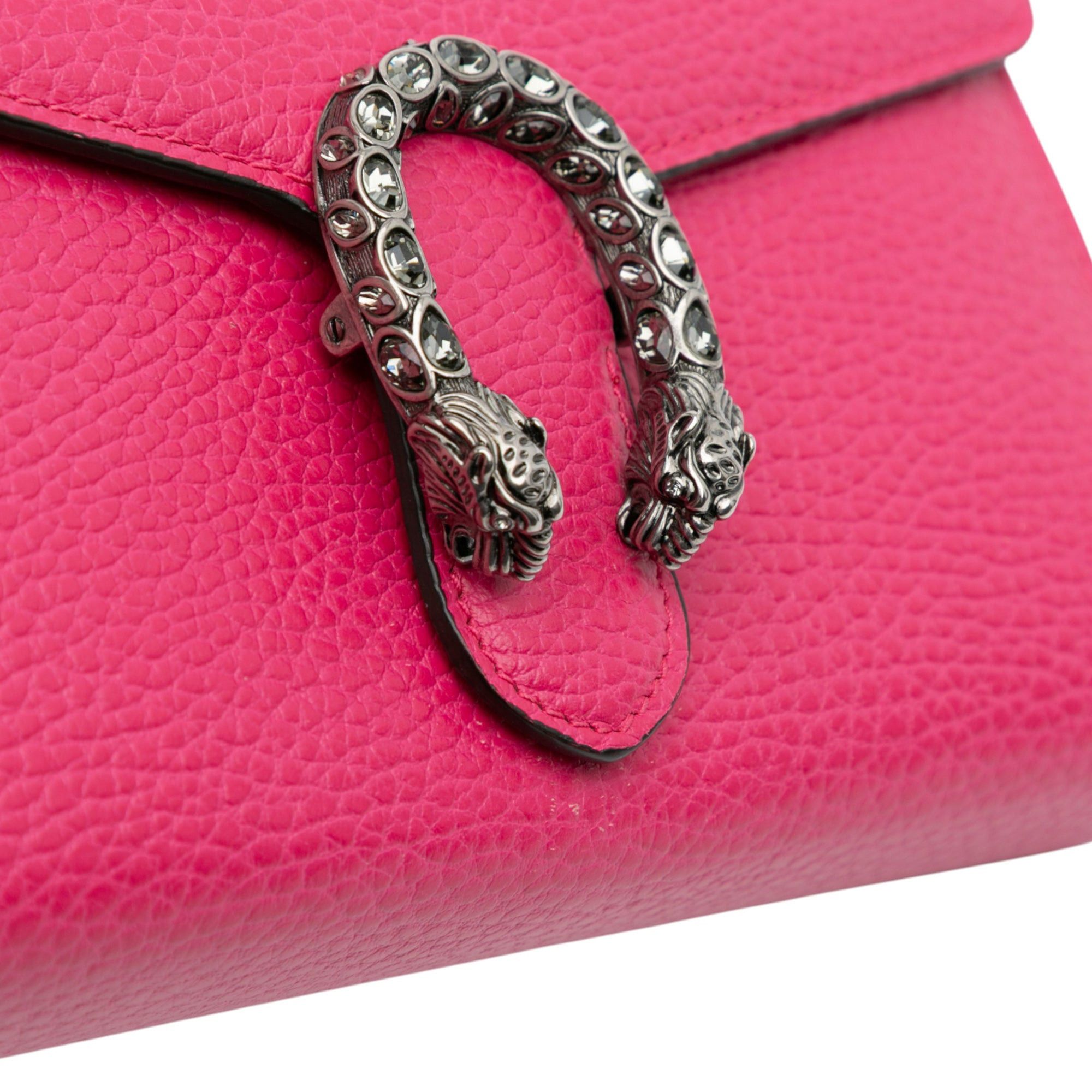Gucci Mini Leather Dionysus Wallet on Chain Size ONE SIZE - 8 Thumbnail