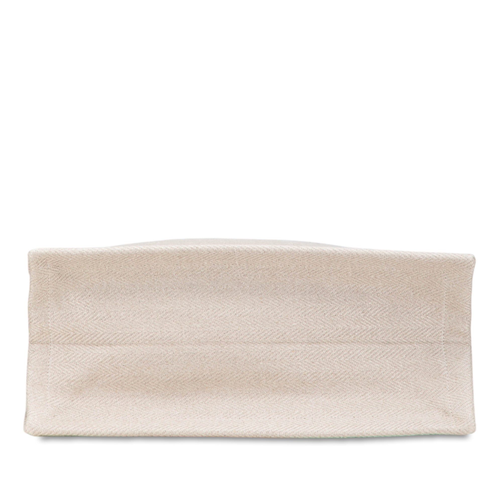 Saint Laurent Paris Canvas Rive Gauche North South Tote Size ONE SIZE - 3 Thumbnail