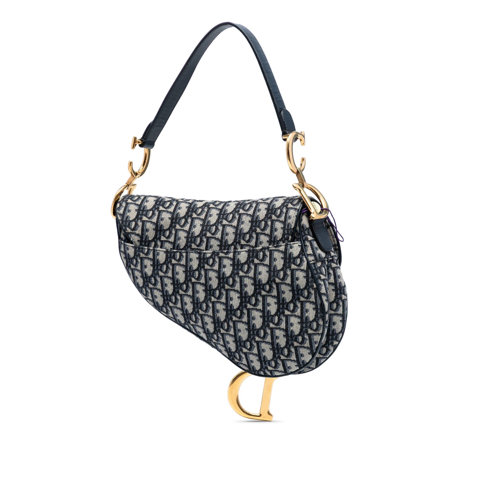 Dior Oblique Canvas Saddle Bag Size ONE SIZE - 2 Thumbnail