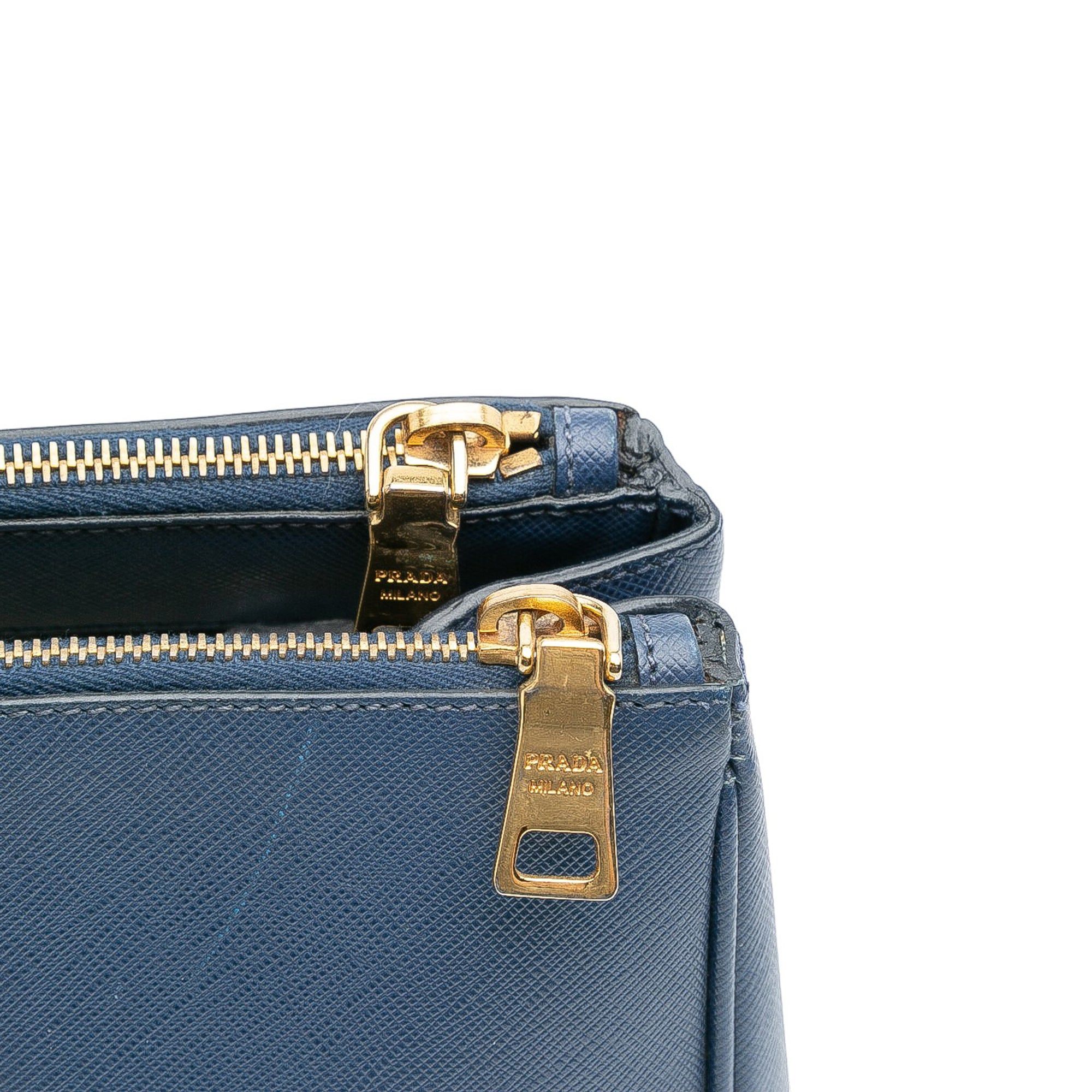 Prada Large Saffiano Lux Galleria Double Zip Tote Size ONE SIZE - 8 Thumbnail