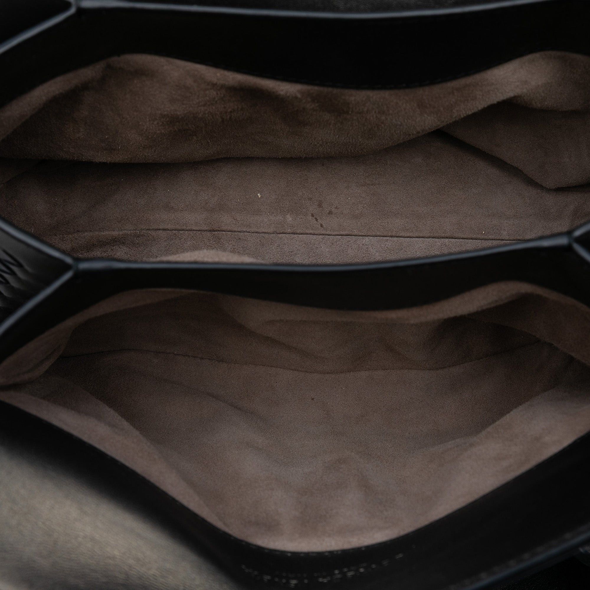 Bottega Veneta Small Intrecciato Trimmed Metallic Nappa Grommet Piazza Satchel Size ONE SIZE - 4 Thumbnail