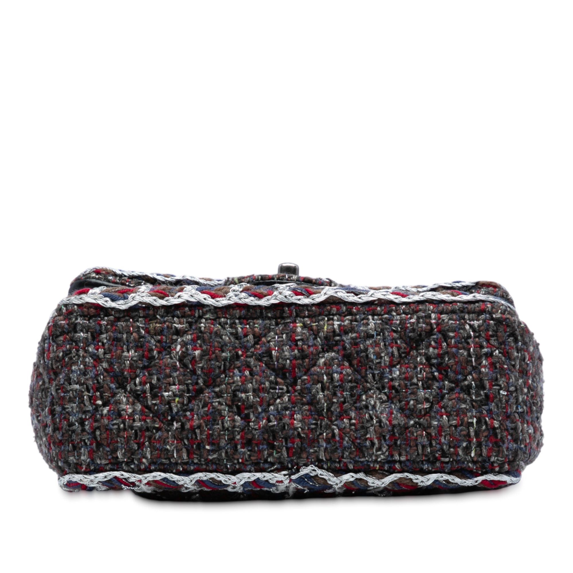 Chanel Mini Rectangular Classic Tweed Braided Single Flap Size ONE SIZE - 3 Thumbnail