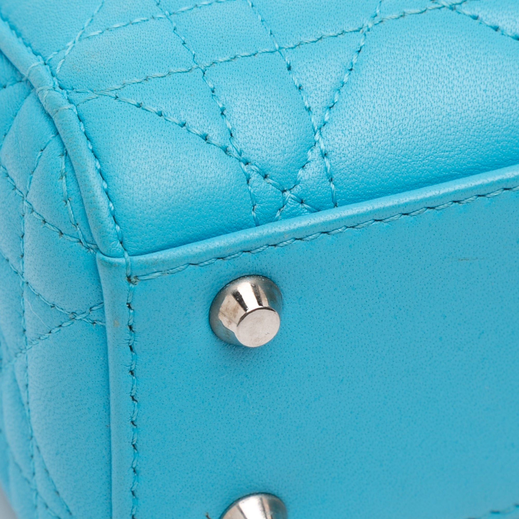 Dior Mini Lambskin Cannage Lady Dior Size ONE SIZE - 8 Thumbnail