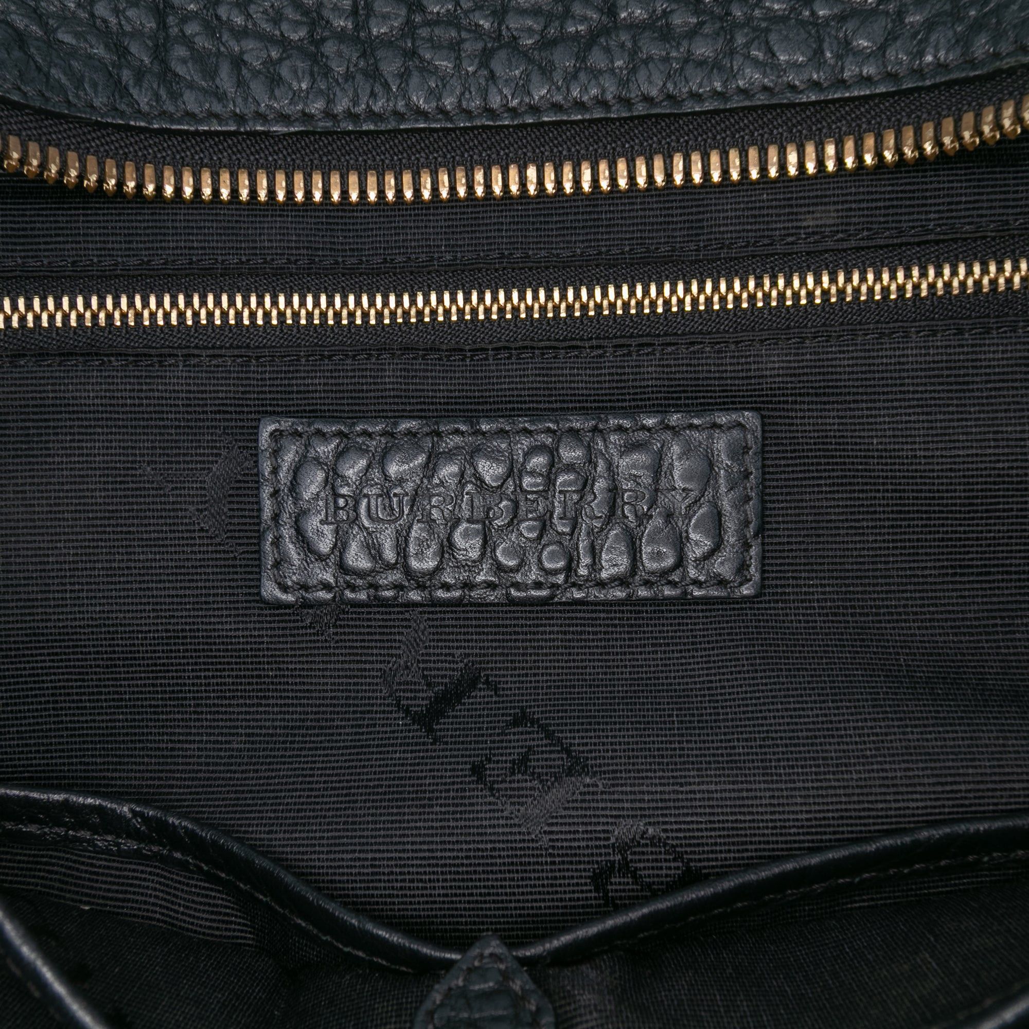 Burberry Medium Grained Leather Clifton Satchel Size ONE SIZE - 5 Thumbnail