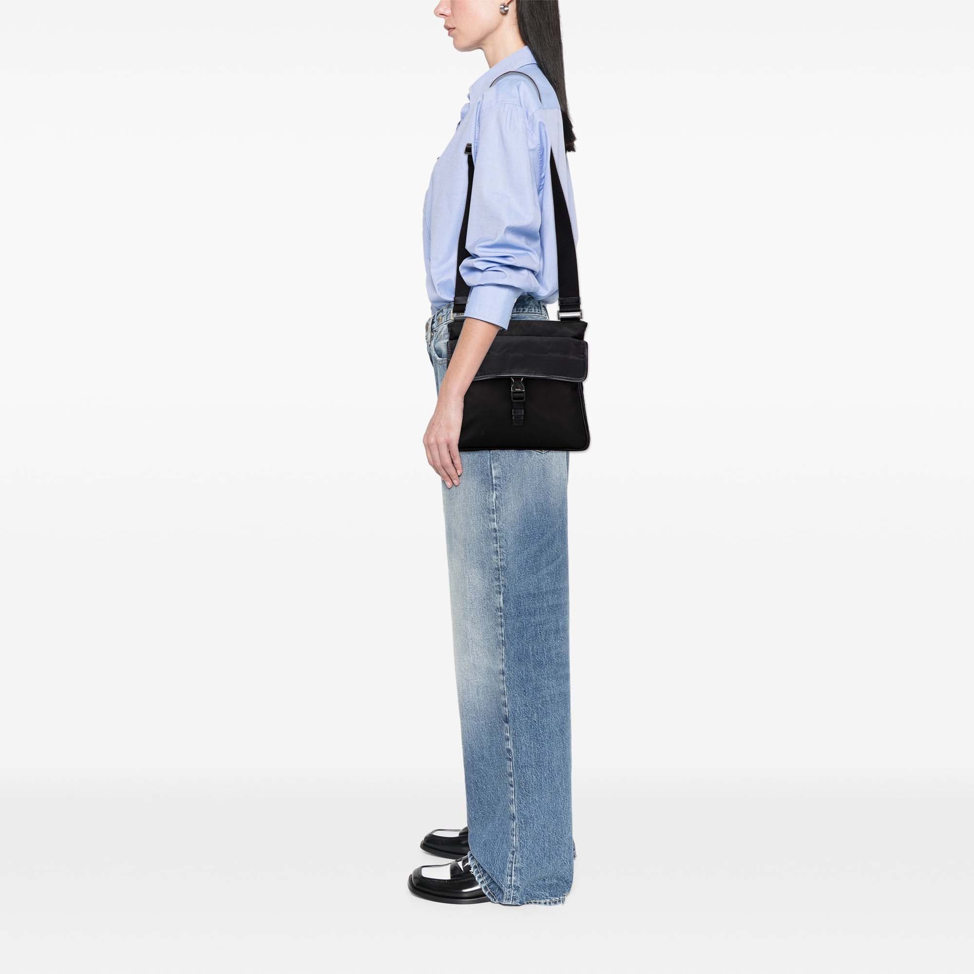 Prada Tessuto Zip Top Crossbody Size ONE SIZE - 10 Thumbnail