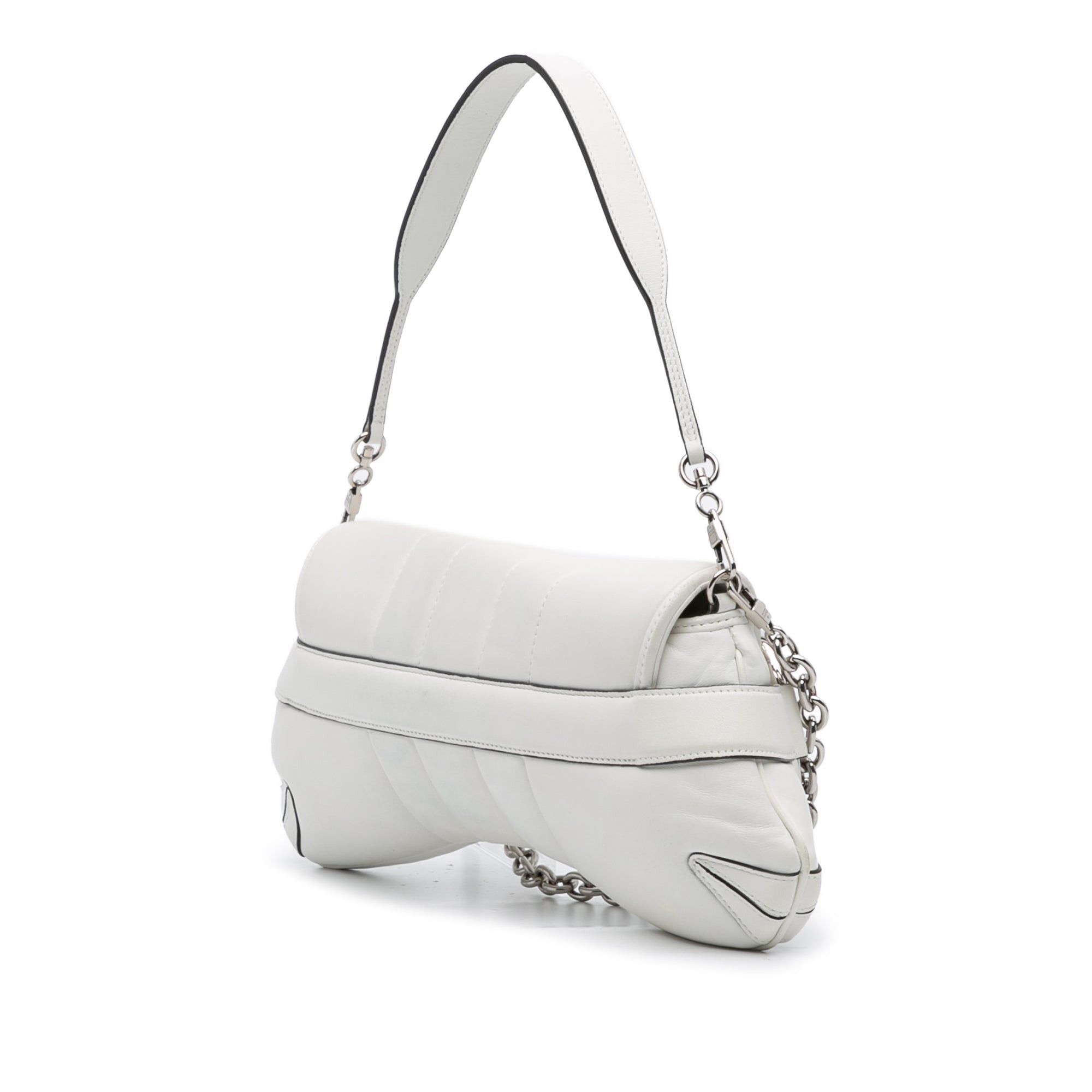 Gucci Small Leather Horsebit Chain Satchel Size ONE SIZE - 2 Thumbnail