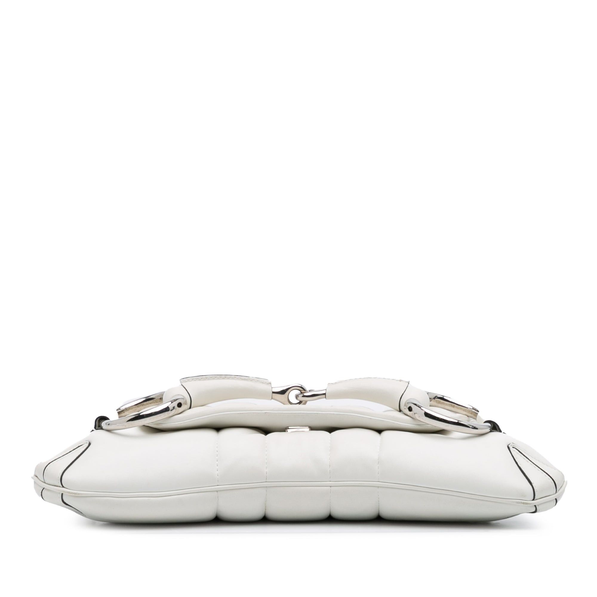 Gucci Small Leather Horsebit Chain Satchel Size ONE SIZE - 3 Thumbnail