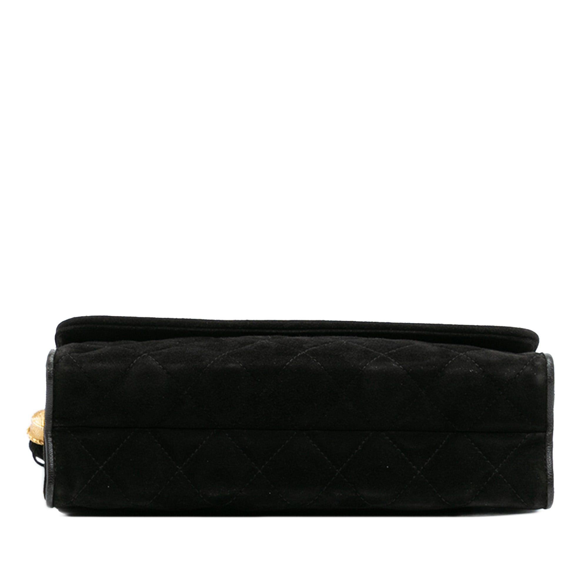 Chanel Quilted Suede Tassel Flap Size ONE SIZE - 3 Thumbnail