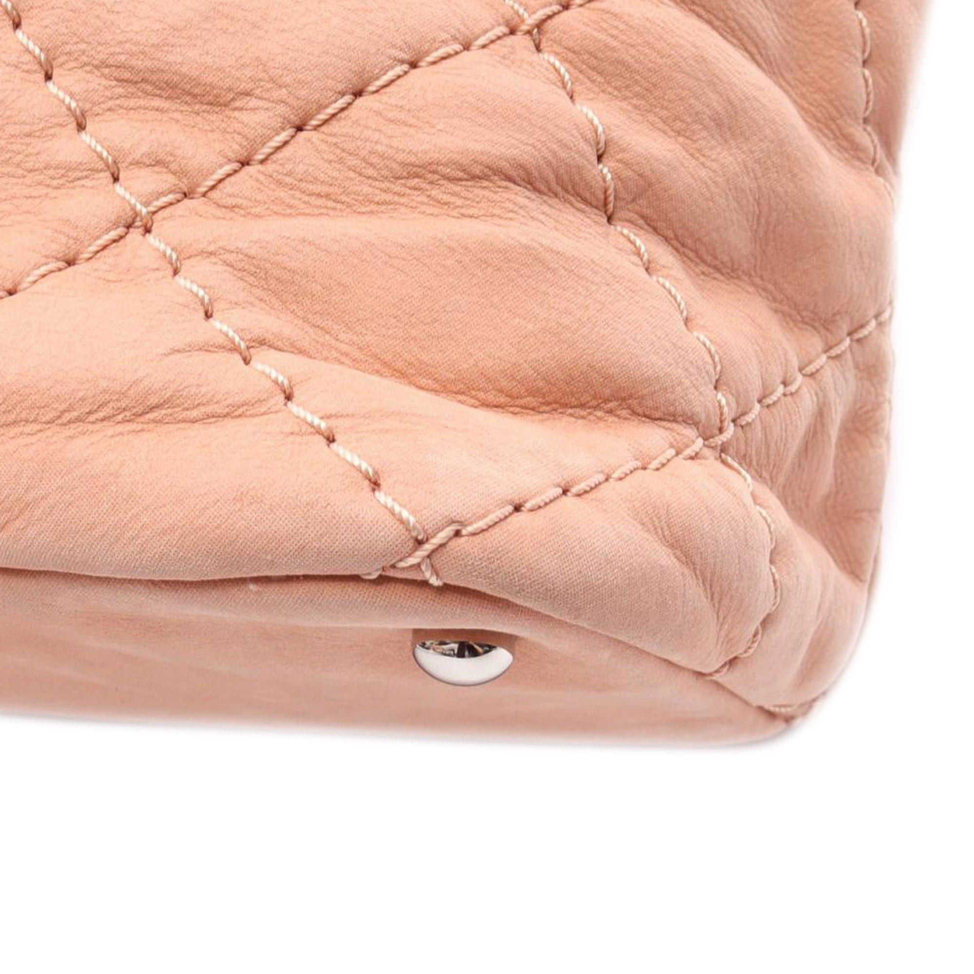 Chanel Large CC Quilted Suede Sea Hit Tote Size ONE SIZE - 13 Thumbnail