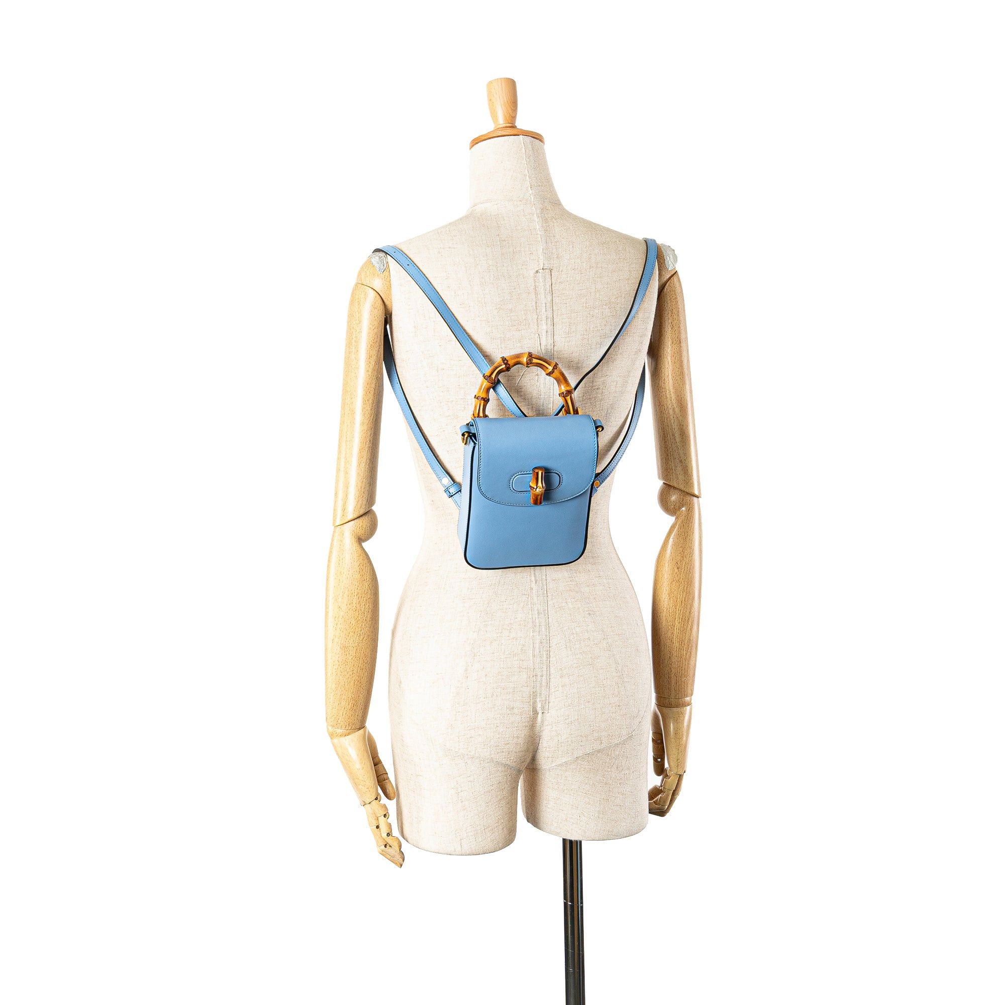 Gucci Mini Calfskin Bamboo Top Handle Bag Size ONE SIZE - 10 Thumbnail